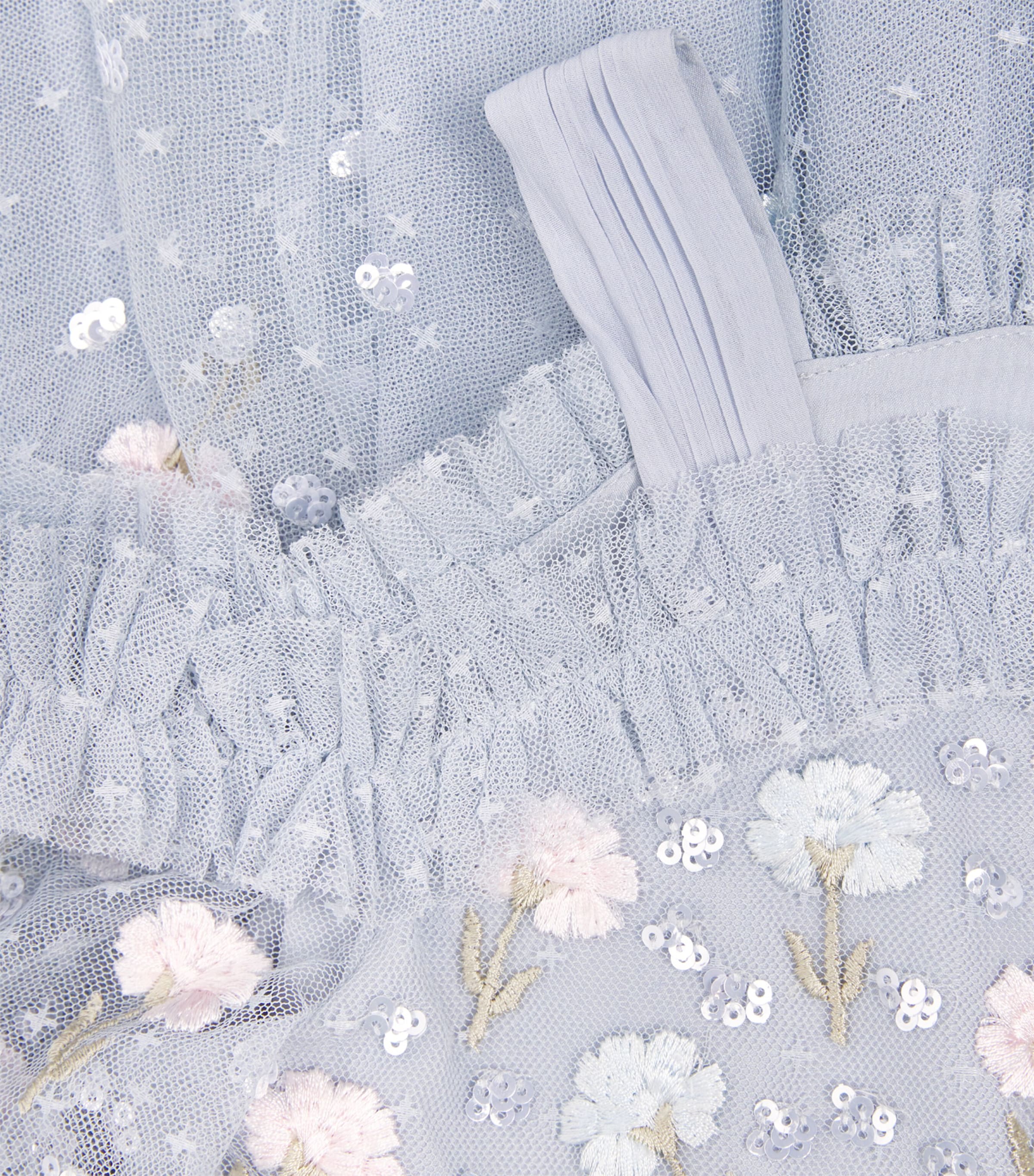 Tulle Dandelion Ditsy Dress (4-6 Years) SLGSKYLIGHT Image 3