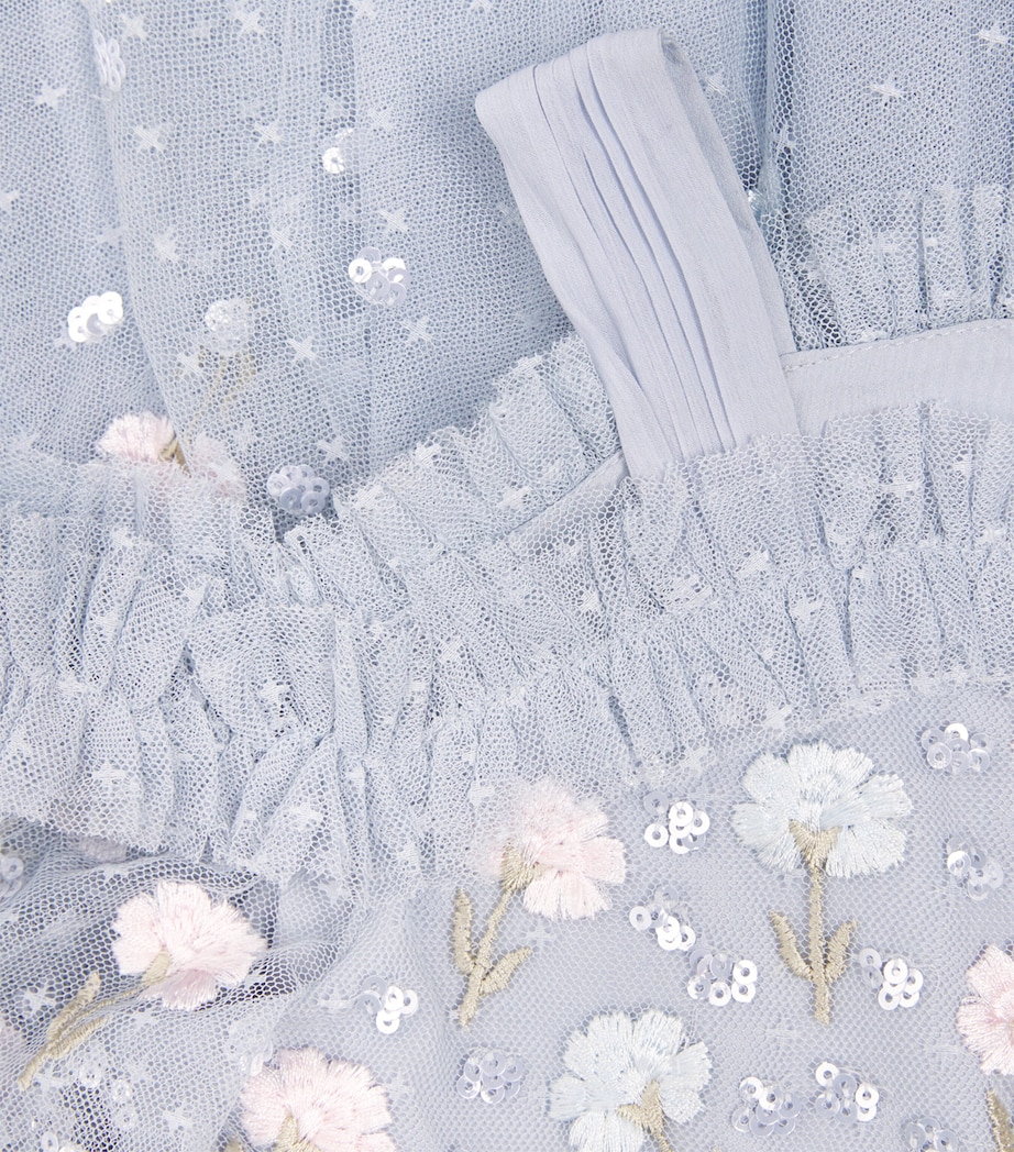 Tulle Dandelion Ditsy Dress (4-6 Years) SLGSKYLIGHT Image 3