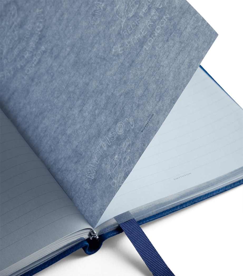 x Thomas Lélu Panama Leather 365 Opportunities Soho Notebook CERULEAN Image 3