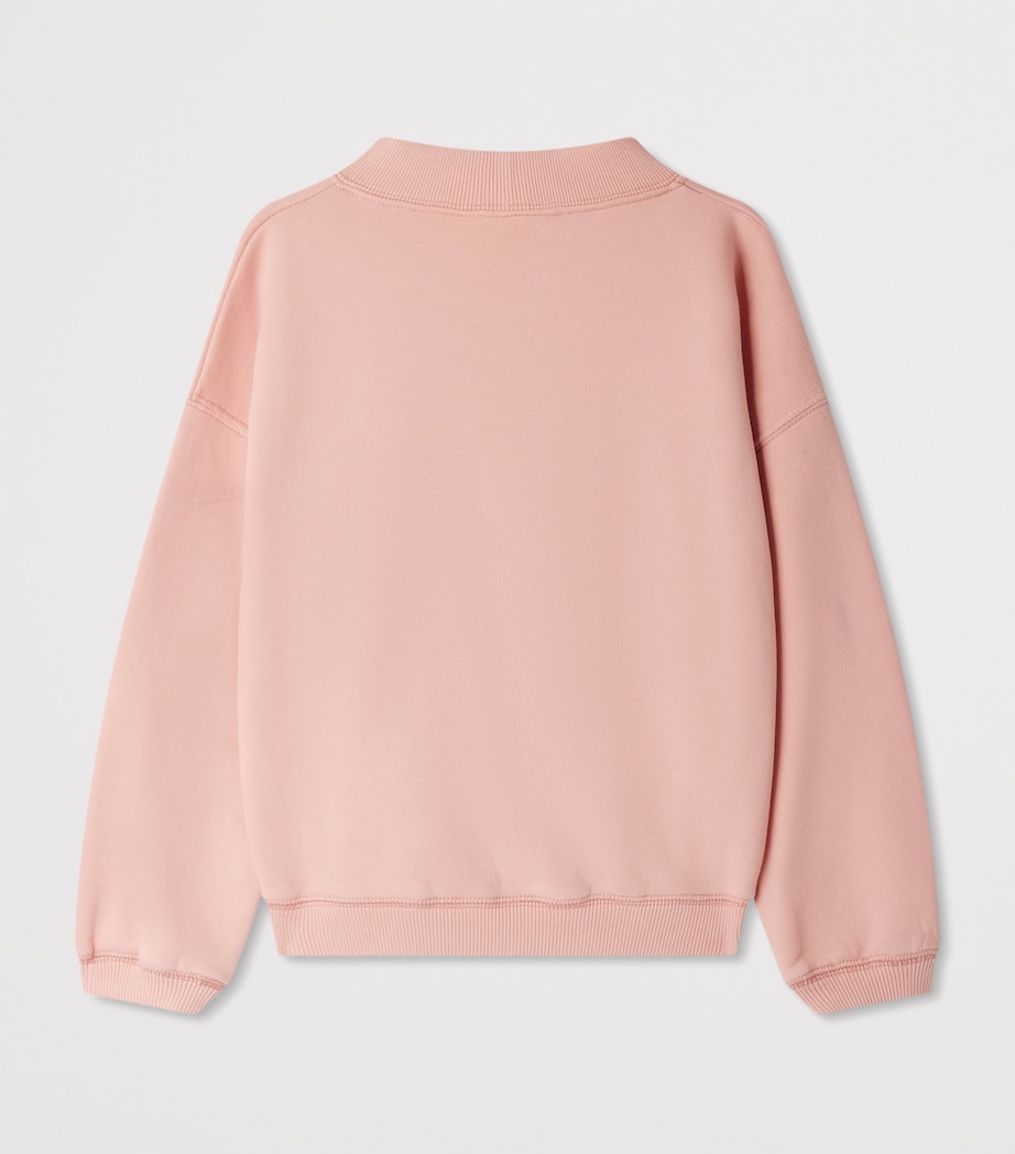 Cotton Cherry Sweatshirt (10-14 Years) UPB ROSE MOYEN Image 2