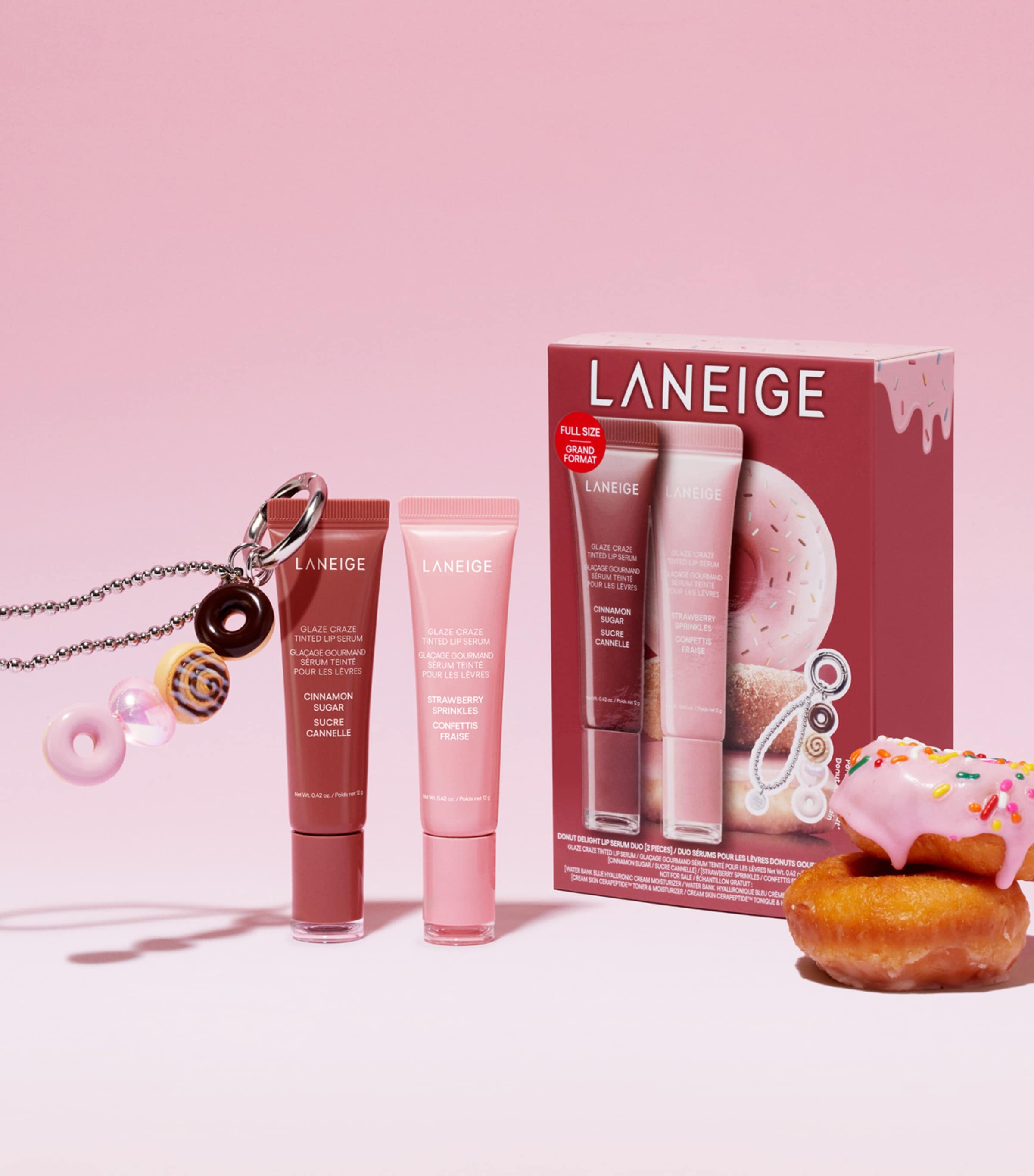 Laneige Donut Delight Lip Serum Duo Image 3