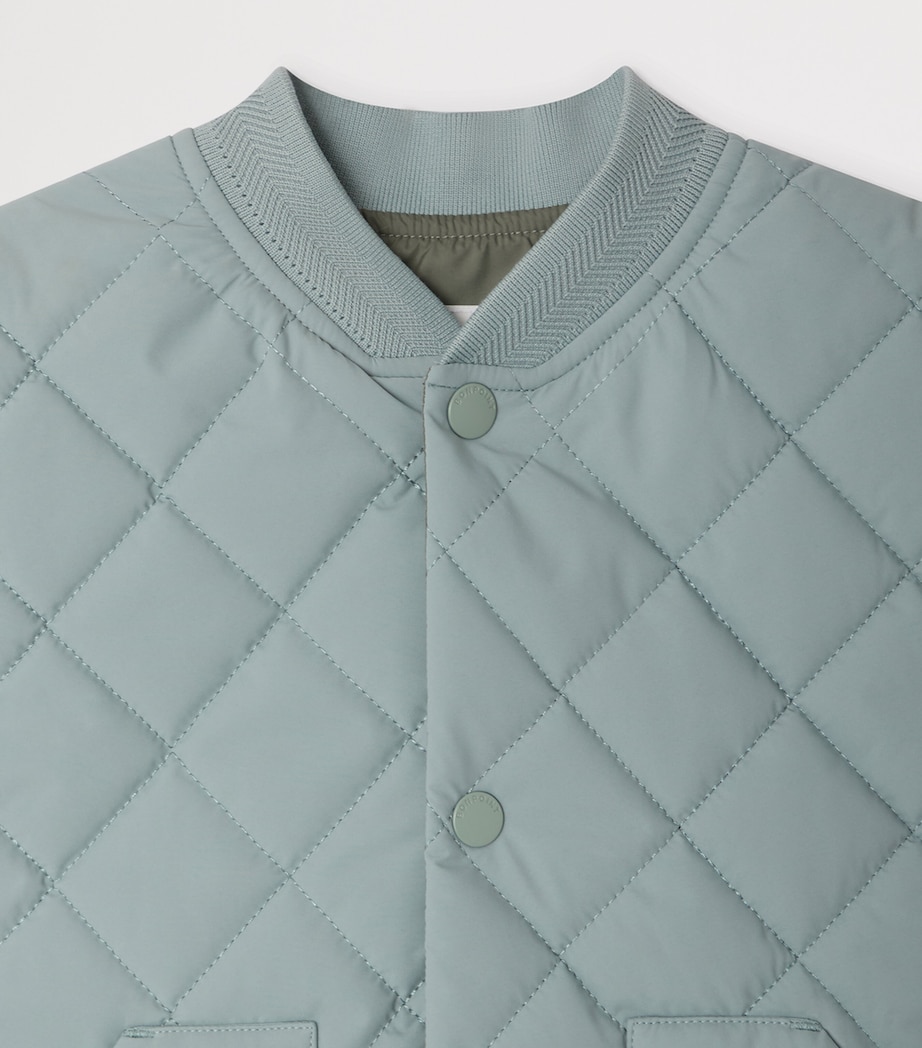 Quilted Gilet (10-14 Years) UPB BLEU MER Image 3