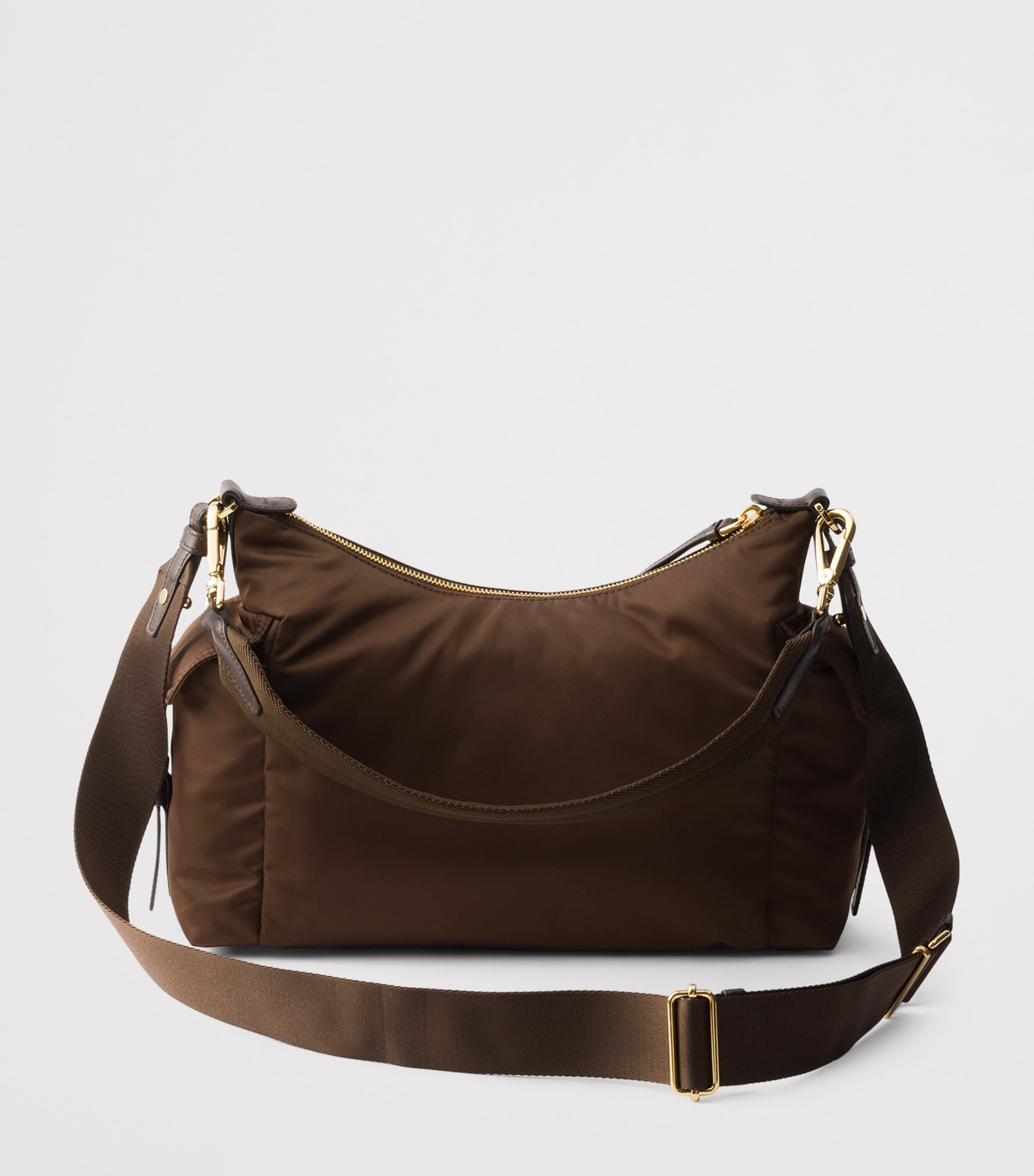 Re-Nylon and Leather Explore Shoulder Bag F0038 Image 3