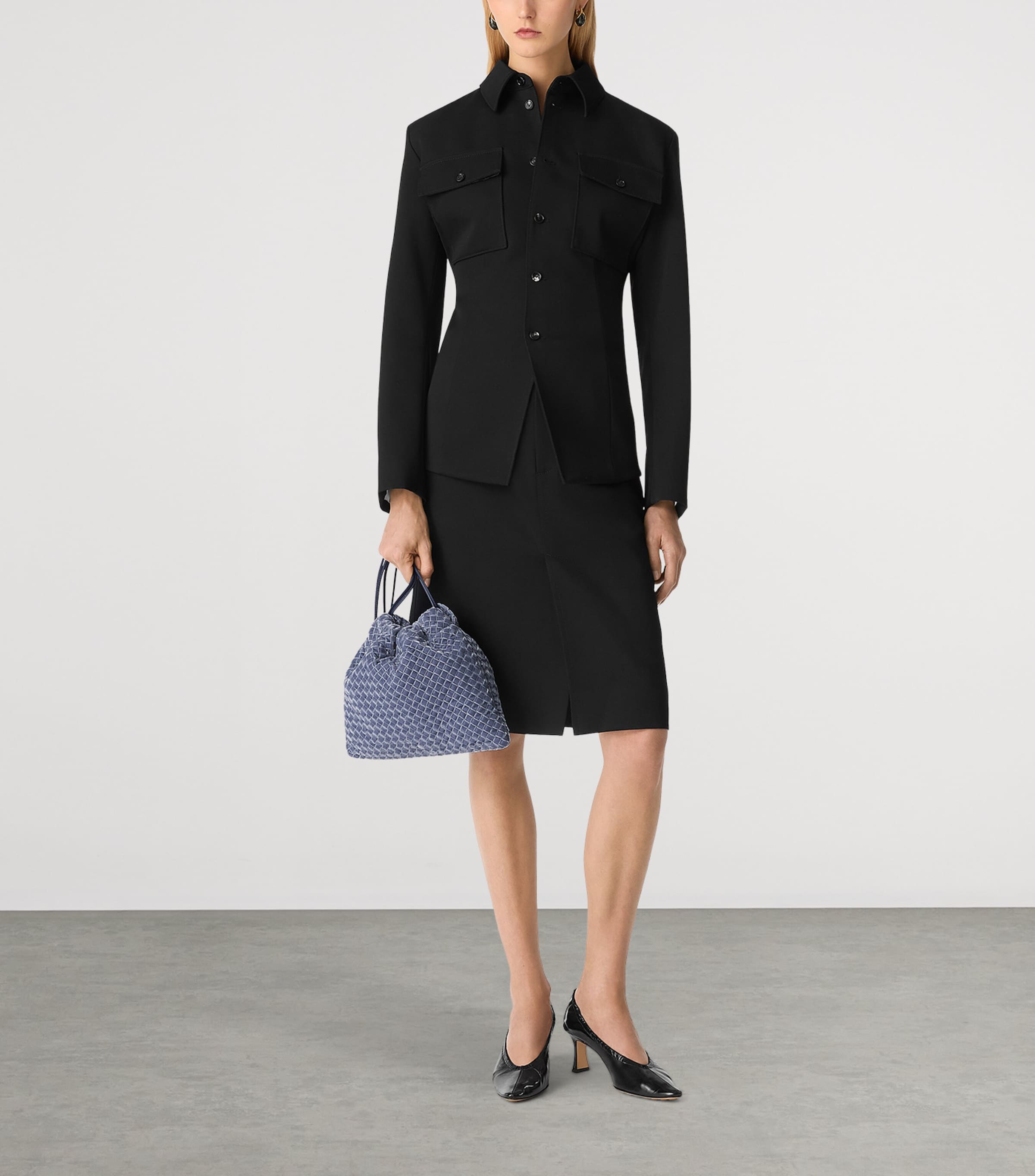 Velvet Lambskin Dustbag Shoulder Bag 5372 Image 6