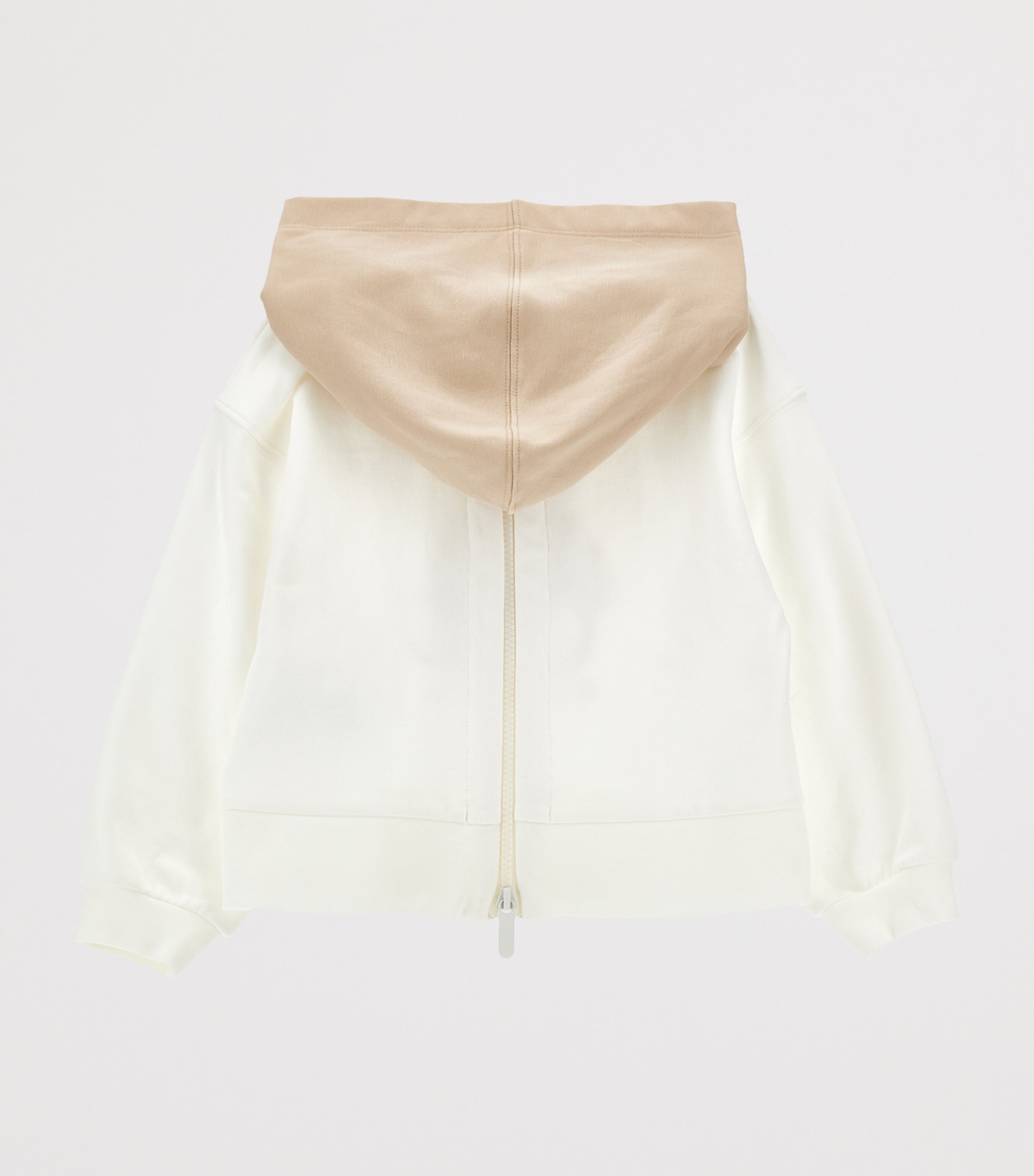 Stretch-Cotton Hoodie and Sweatpants Set (2-12 Years) PANNA/ECRU Image 2