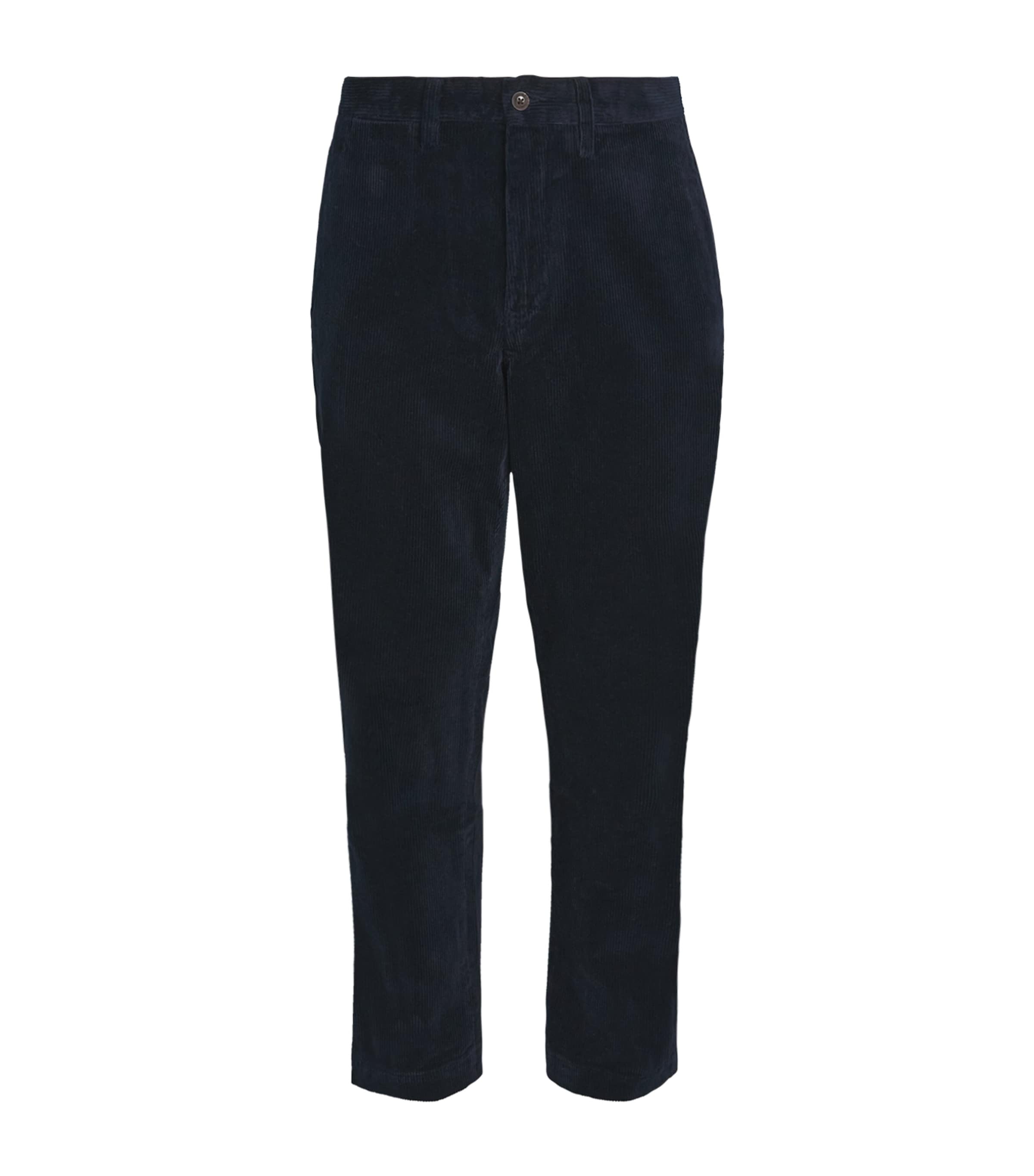 Polo Ralph Lauren Corduroy Bedford Trousers In Blue