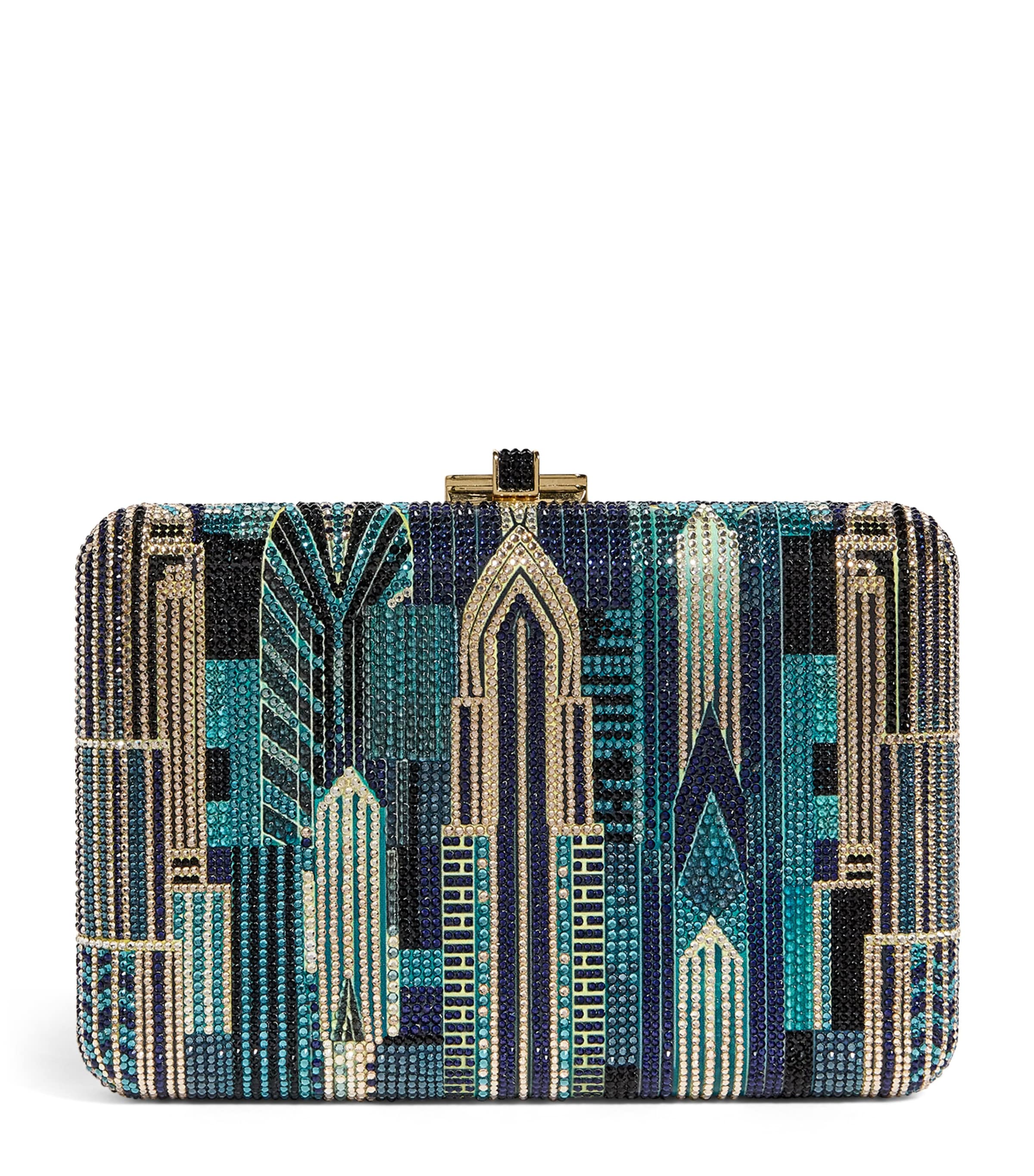 Judith Leiber Slim Slide New York Clutch Bag