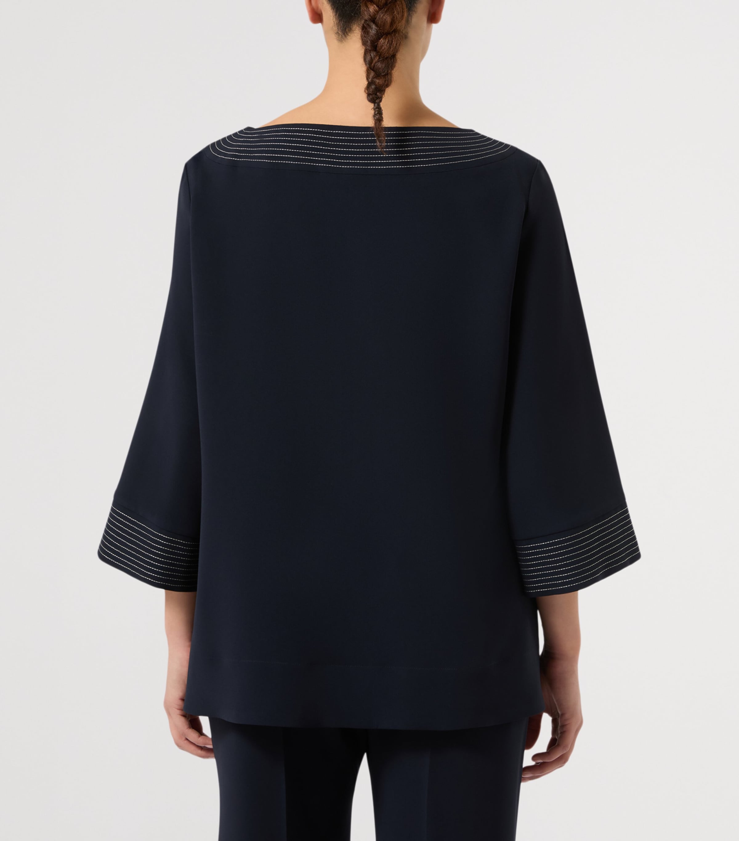 Cady Tunic Blouse MIDNIGHTBLUE Image 4