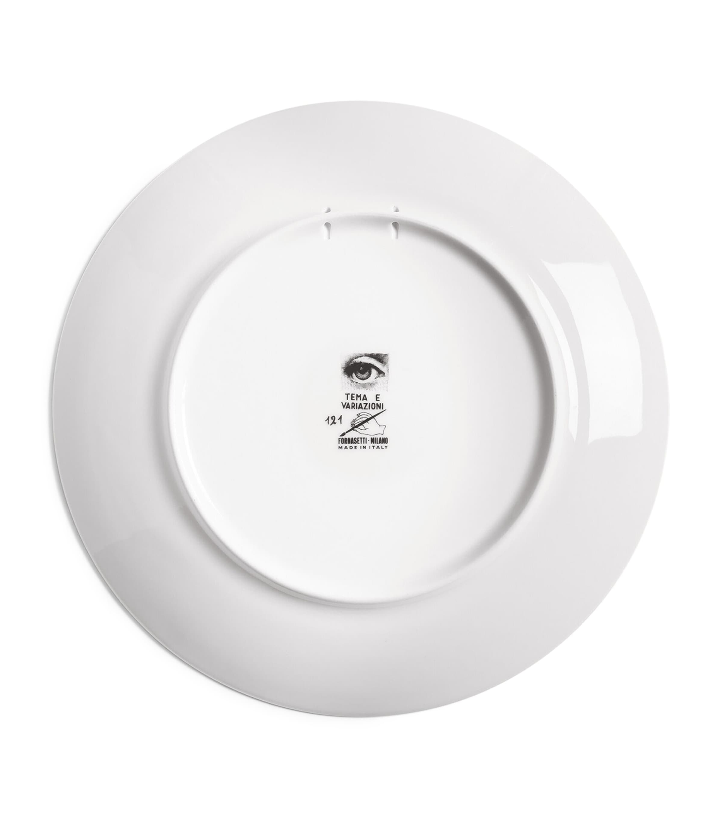 Fornasetti Tema e Variazioni No. 121 Wall Plate (26cm) Image 3