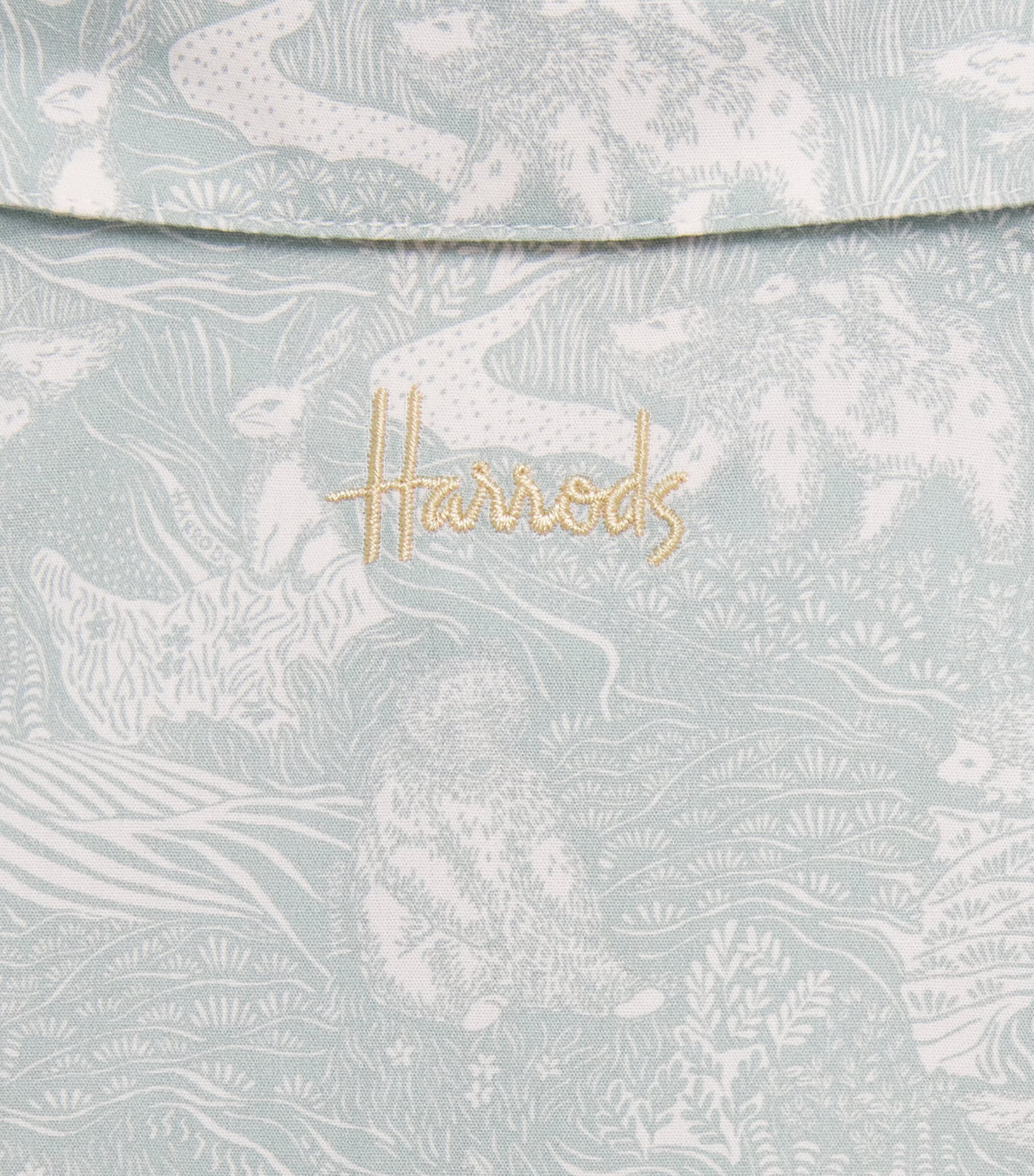 Harrods Woodland Print Shirt (0-18 Months) Green Image 3
