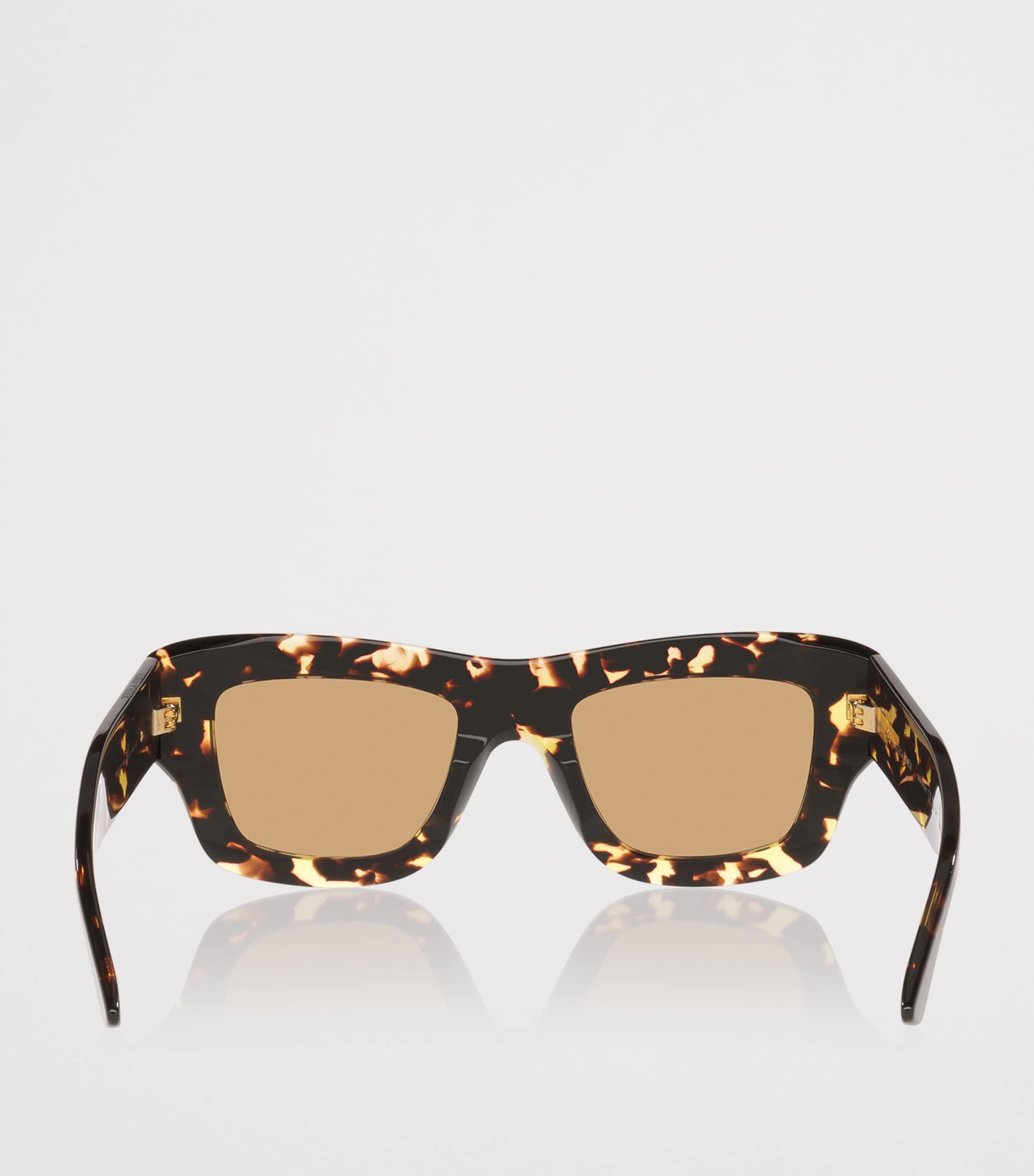 Acetate Ultra-Thin Squared Sunglasses 4402L3 Image 4