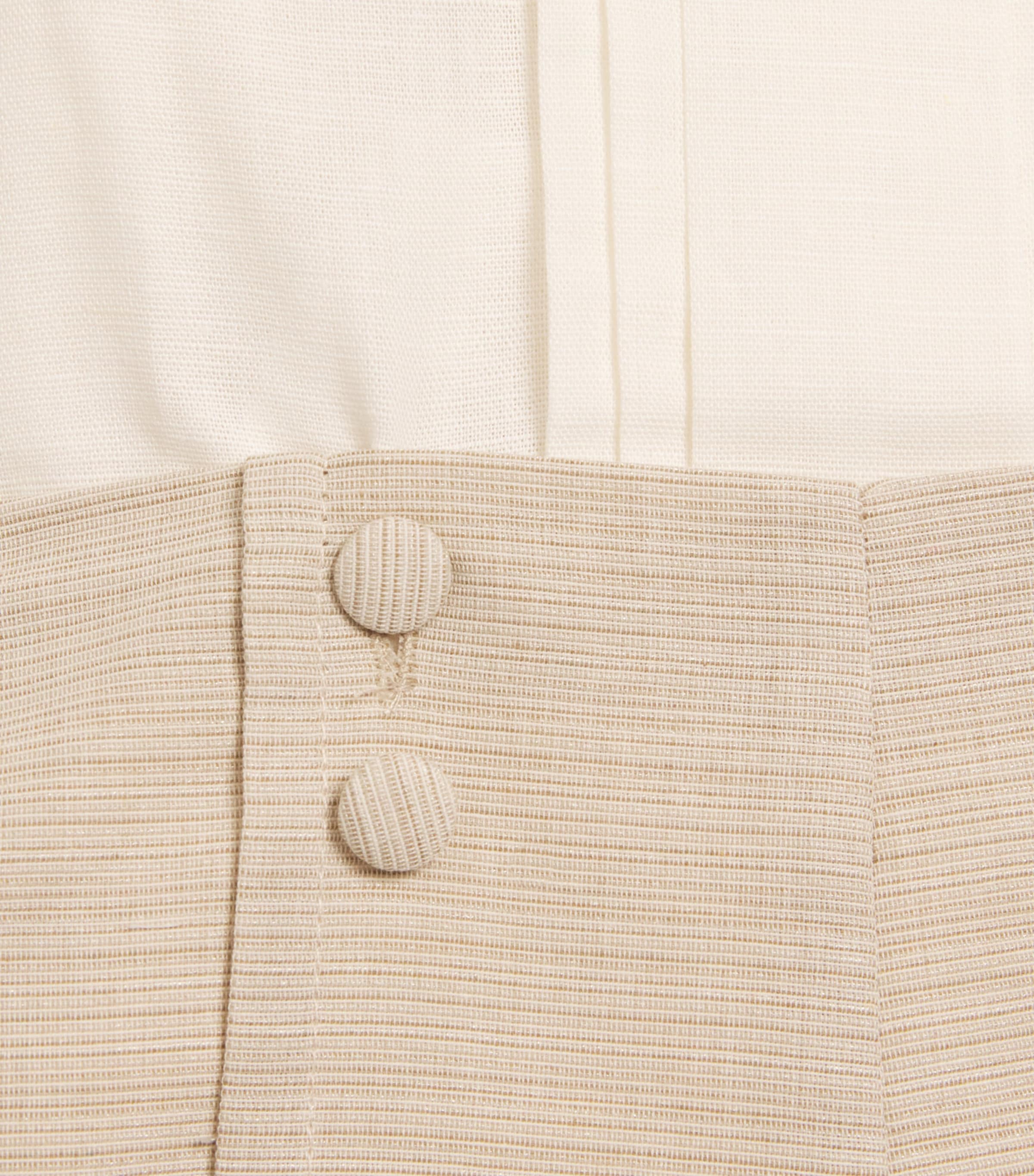 Linen Celebration Shirt and Shorts Set (12-18 Months) BEIGE Image 3