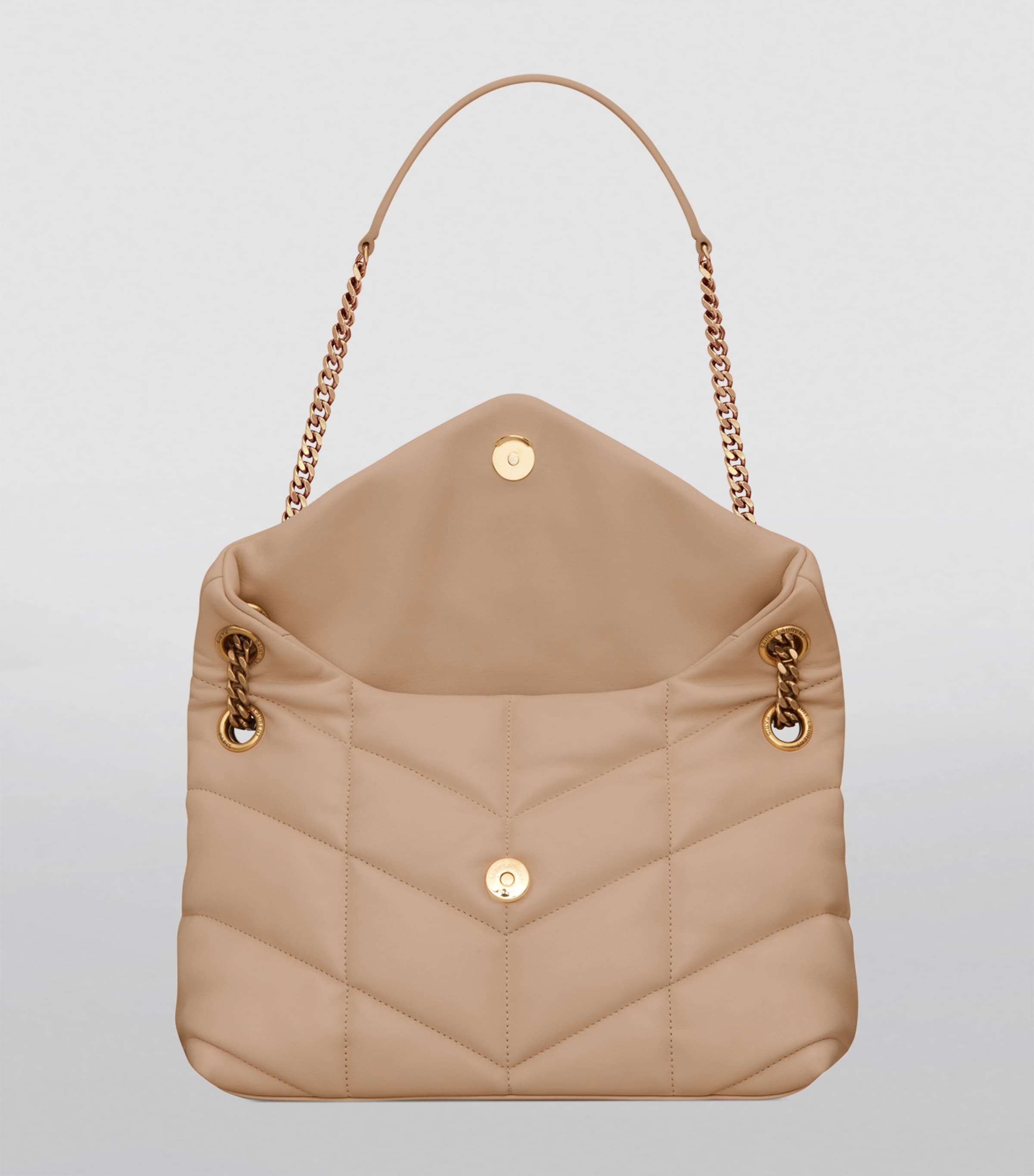 Saint Laurent Small Loulou Puffer Shoulder Bag | Harrods UK