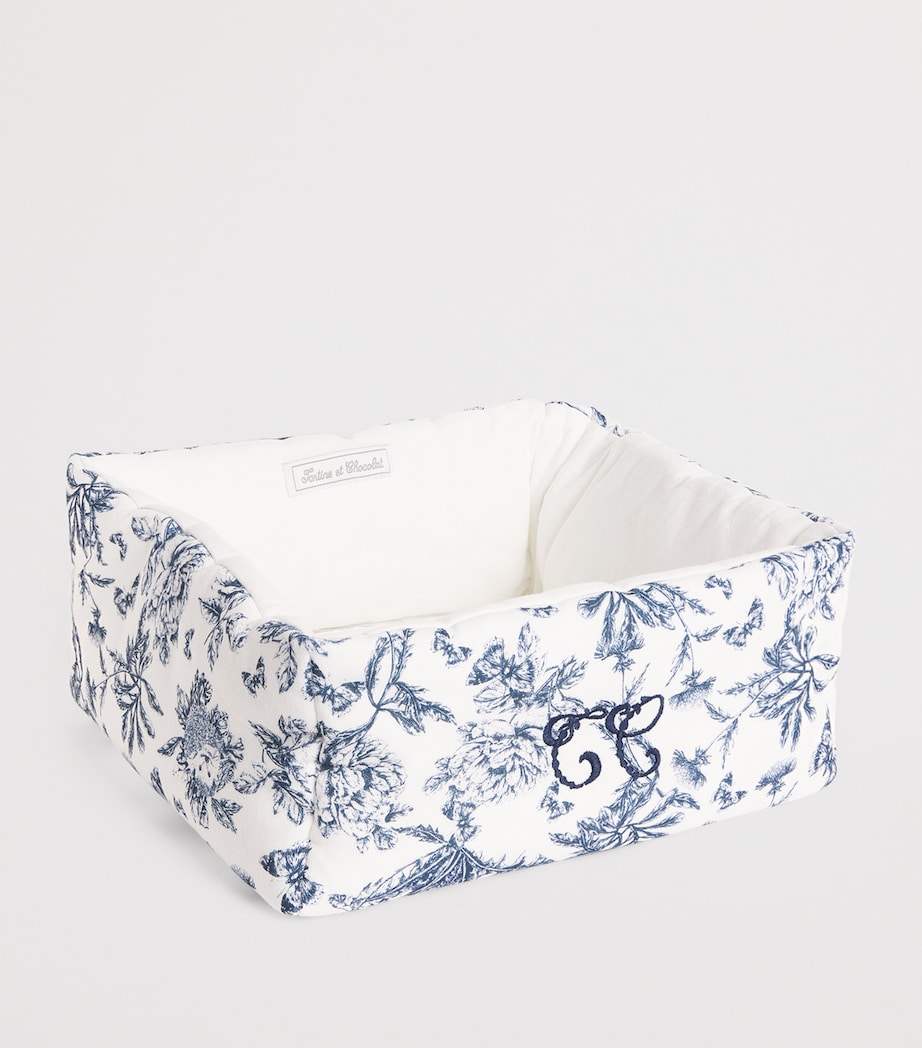Cotton Padded Storage Basket 04MARINE Image 2