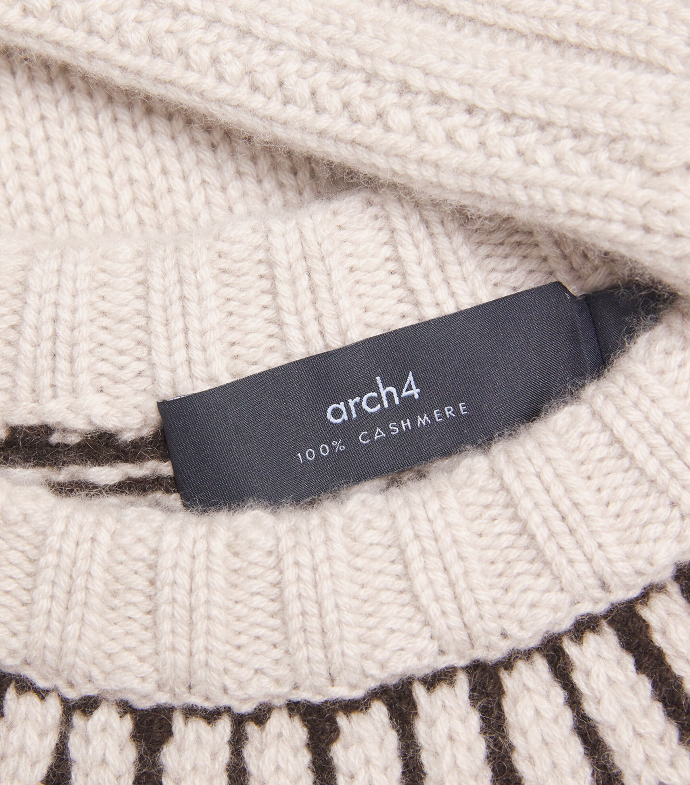 Cashmere Fair Isle Jackson Sweater IVORY/CHAI Image 5