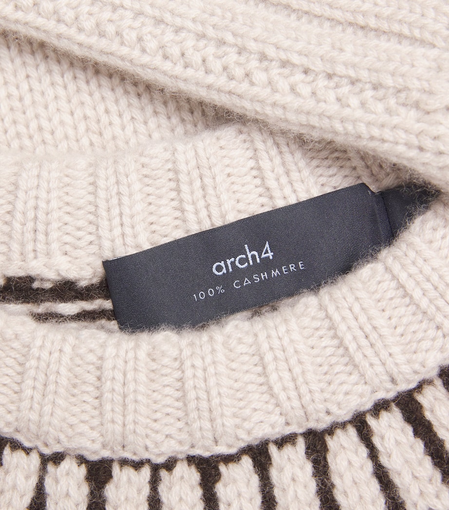 Cashmere Fair Isle Jackson Sweater IVORY/CHAI Image 5