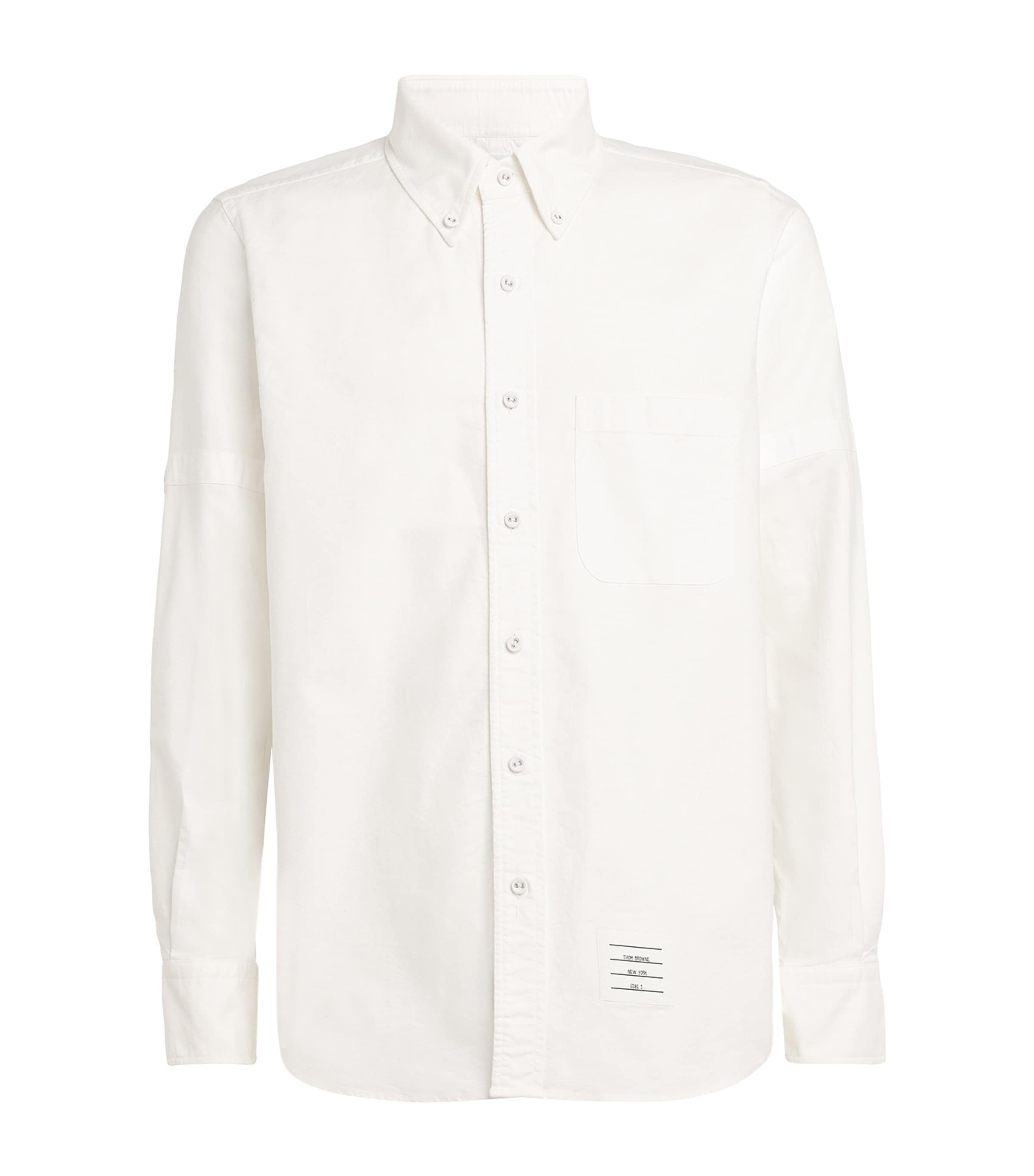 【送料&関税込】Thom Browne Compact T-shirt Thom Browne Cotton Straight-Fit Shirt | Harrods HK