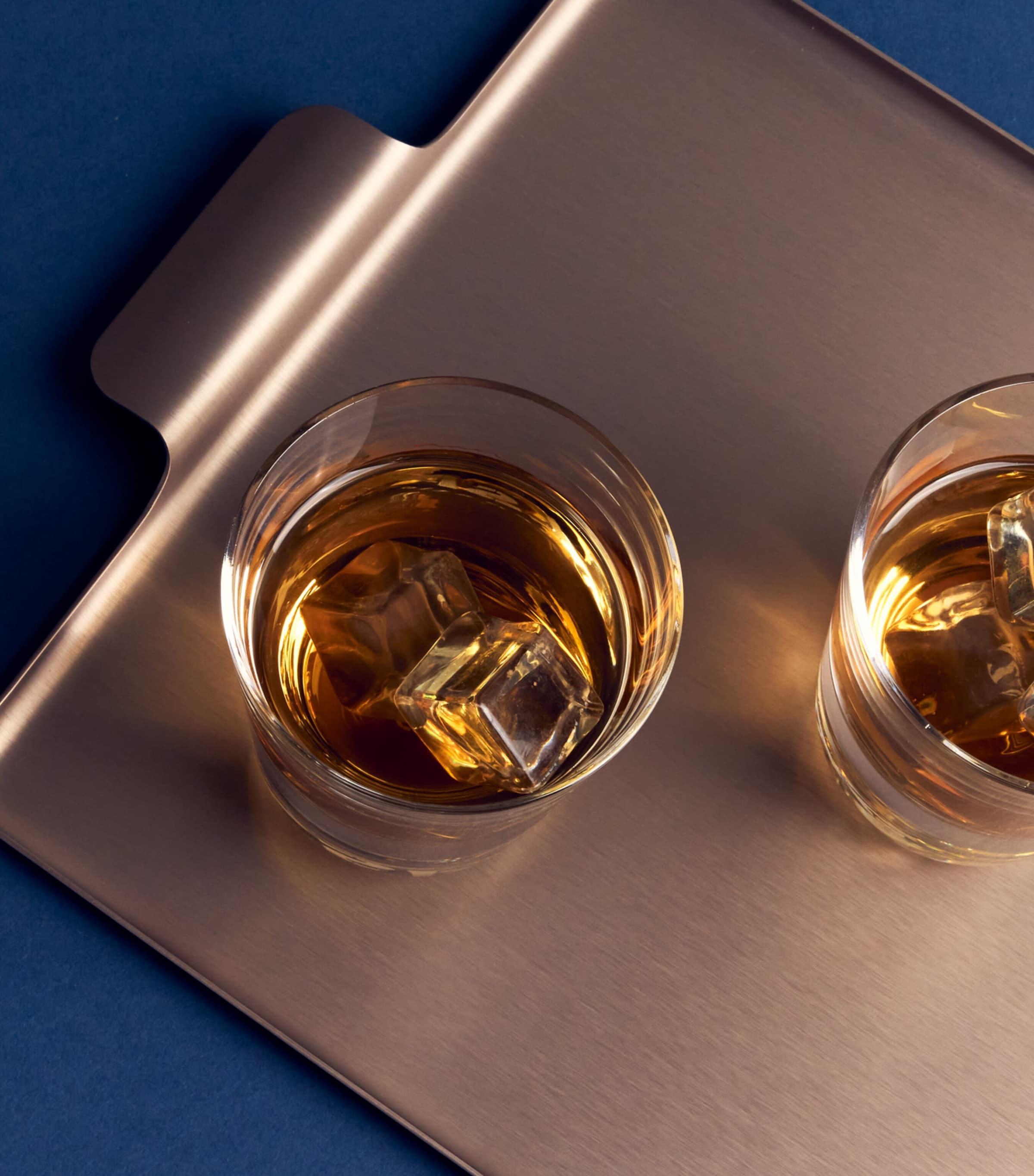 Pressed Serving Tray (35cm x 52cm) MOCHA Image 2