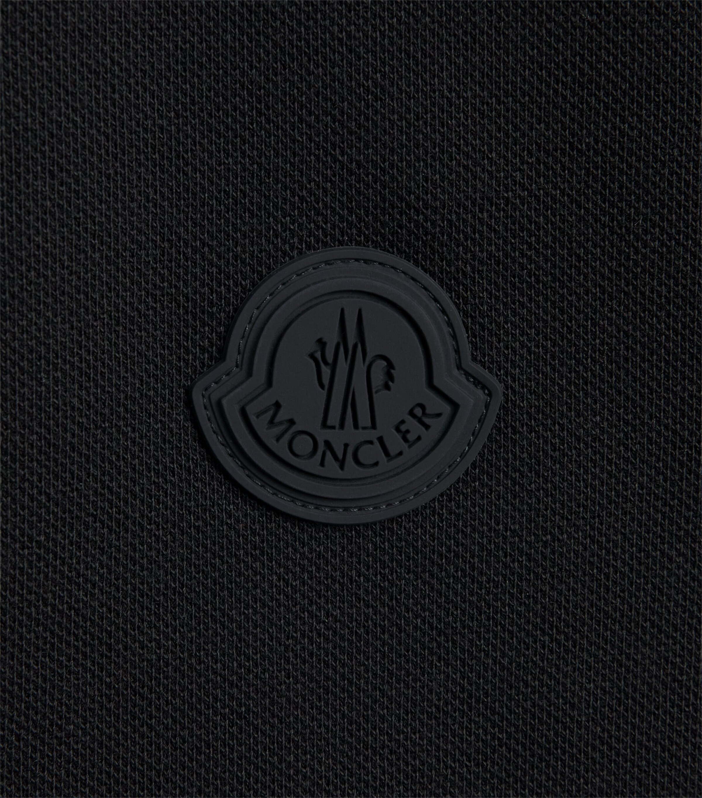 Moncler Mens Cotton Logo Polo Shirt Image 6