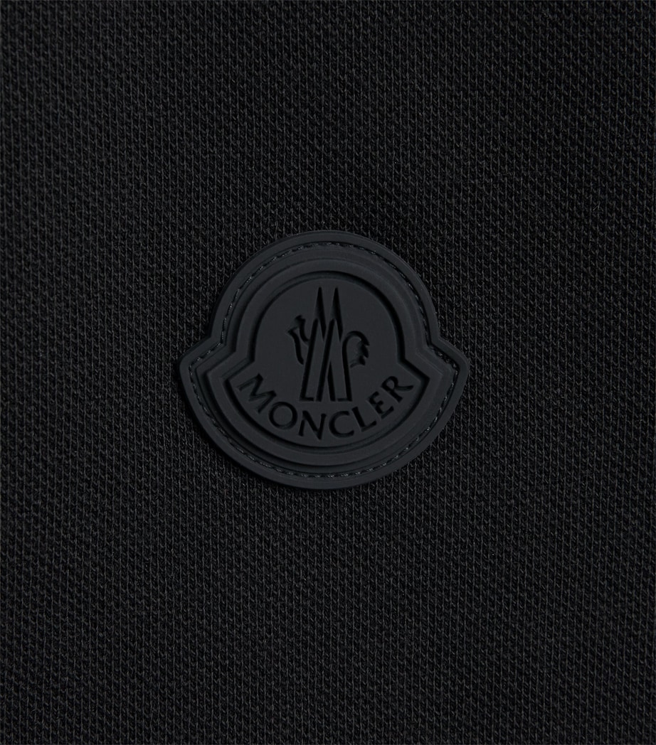 Moncler Mens Cotton Logo Polo Shirt Image 6