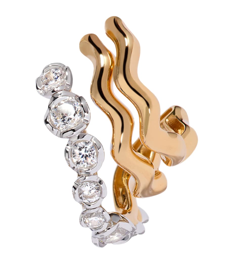 Annoushka Yellow Gold and Diamond Mythology Evil Eye Charm Image 1
