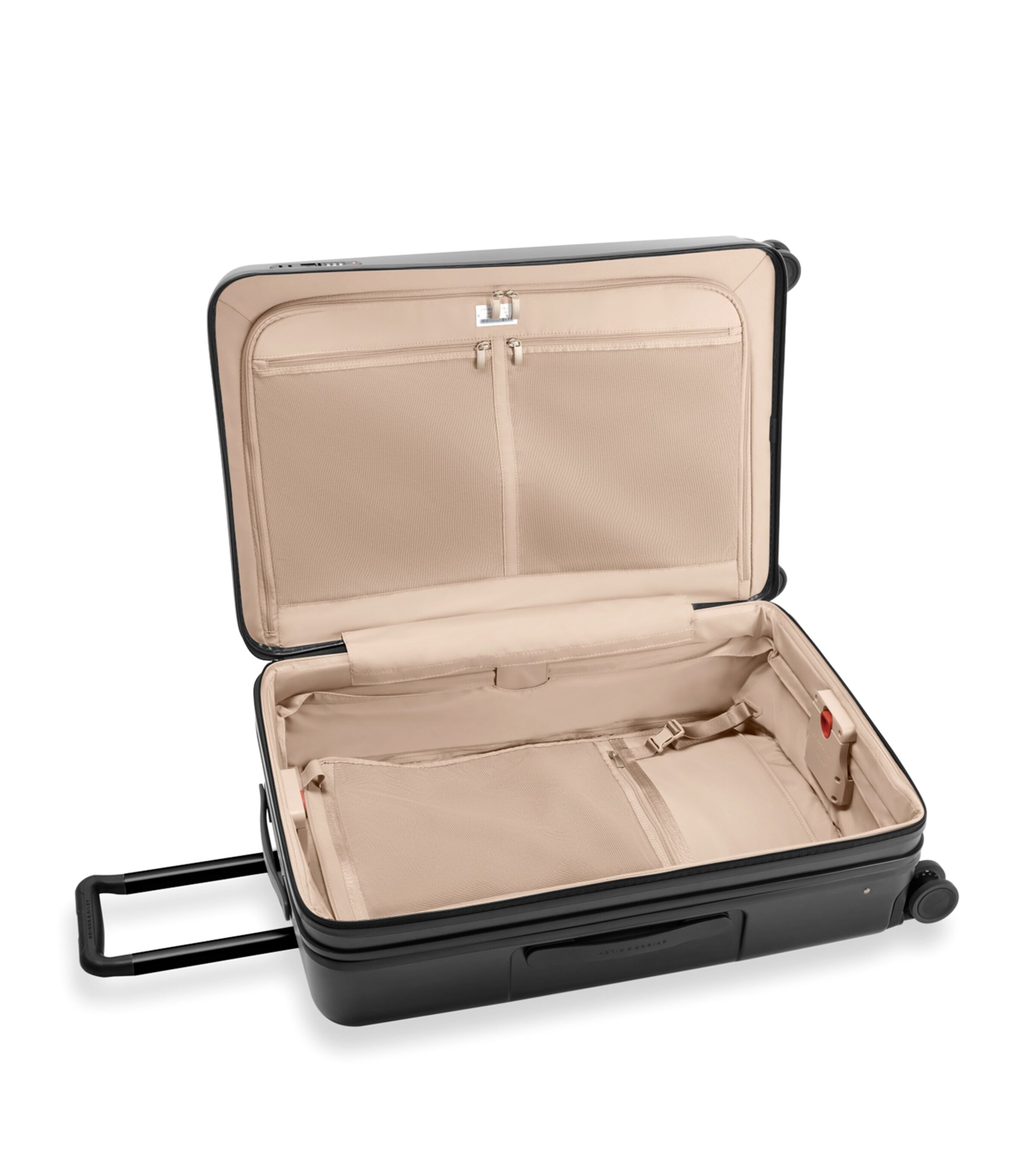 Large Check-In Expandable Spinner Suitcase (76cm) BLACK Image 8