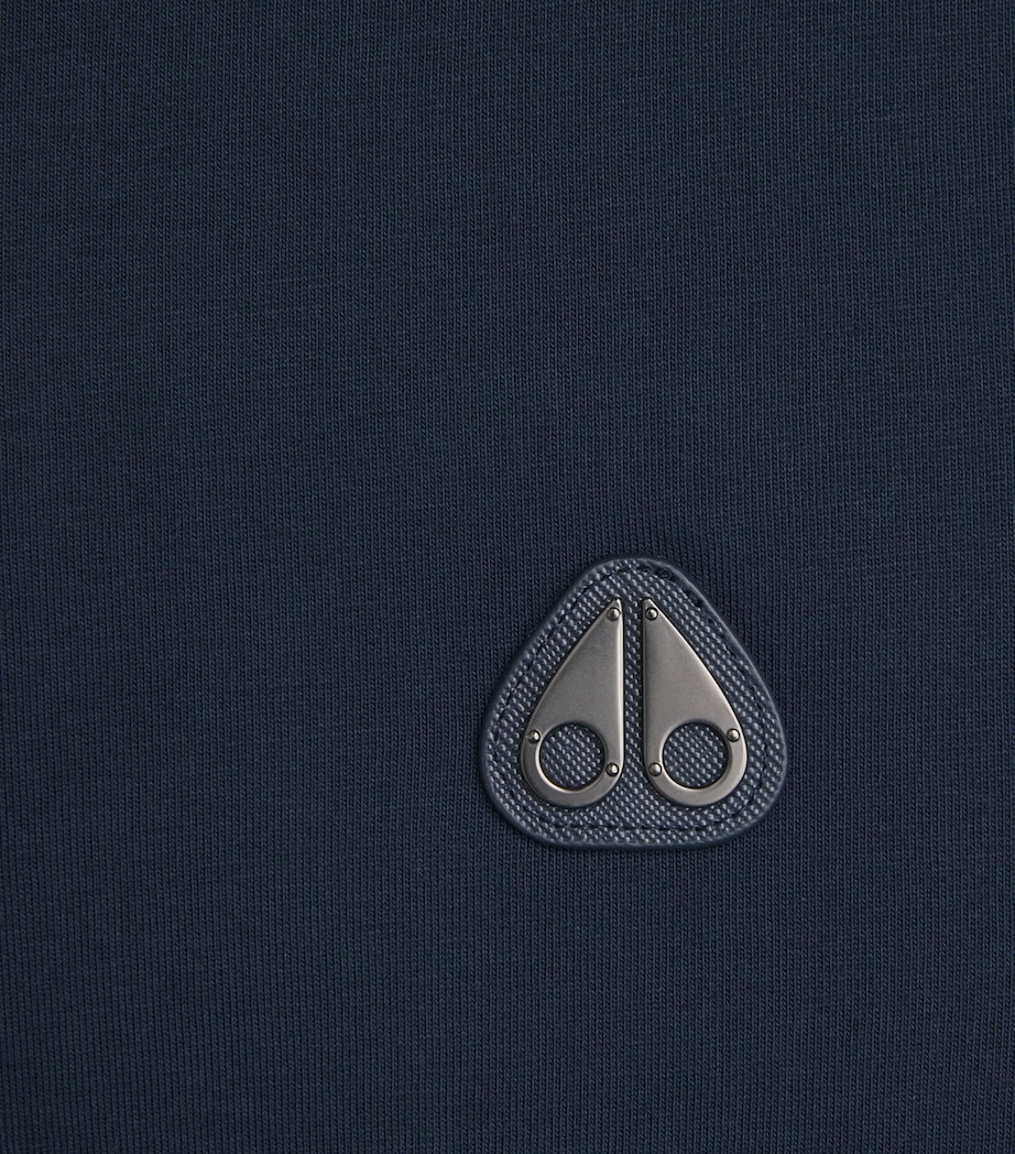 Cotton Crescent T-Shirt NAVY - 833 Image 5