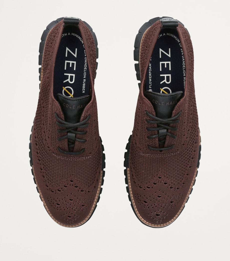 Stitchlite ZERØGRAND Remastered Oxford Shoes BROWN/OTH Image 4