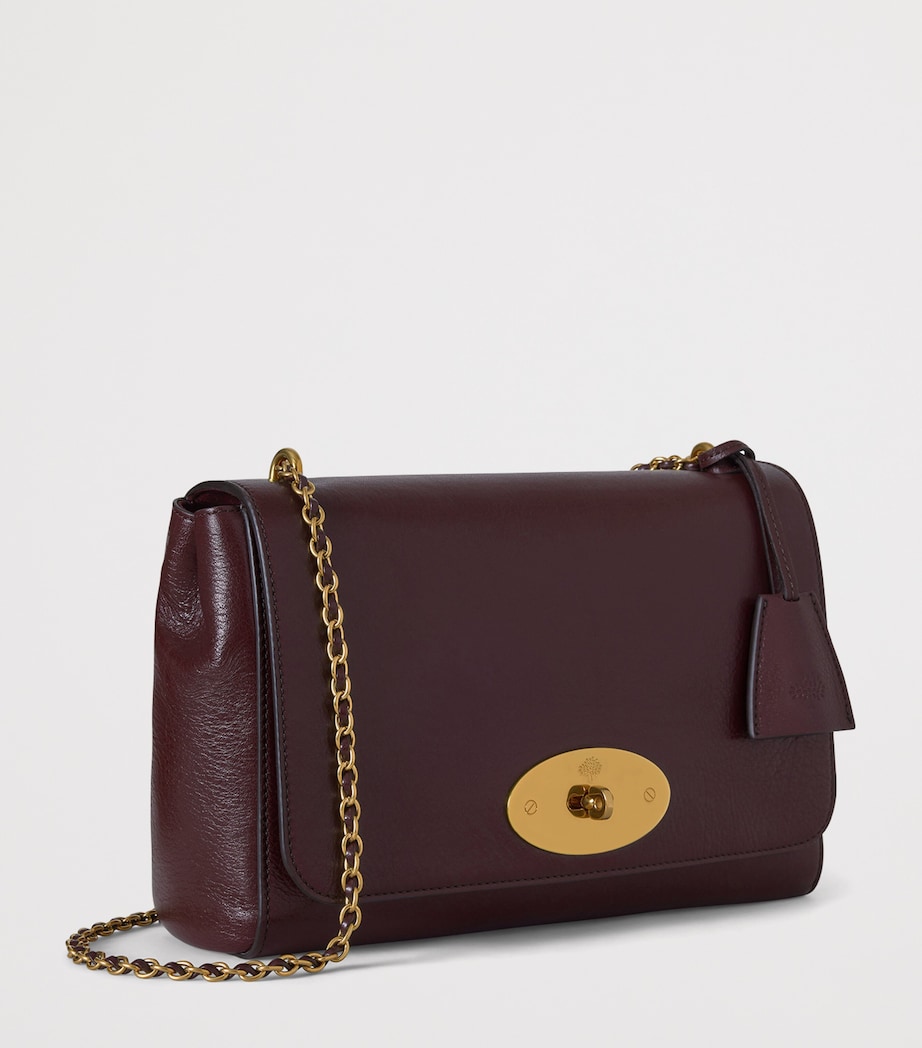 Mulberry Medium Leather Lily Shoulder Bag Oxblood Image 3