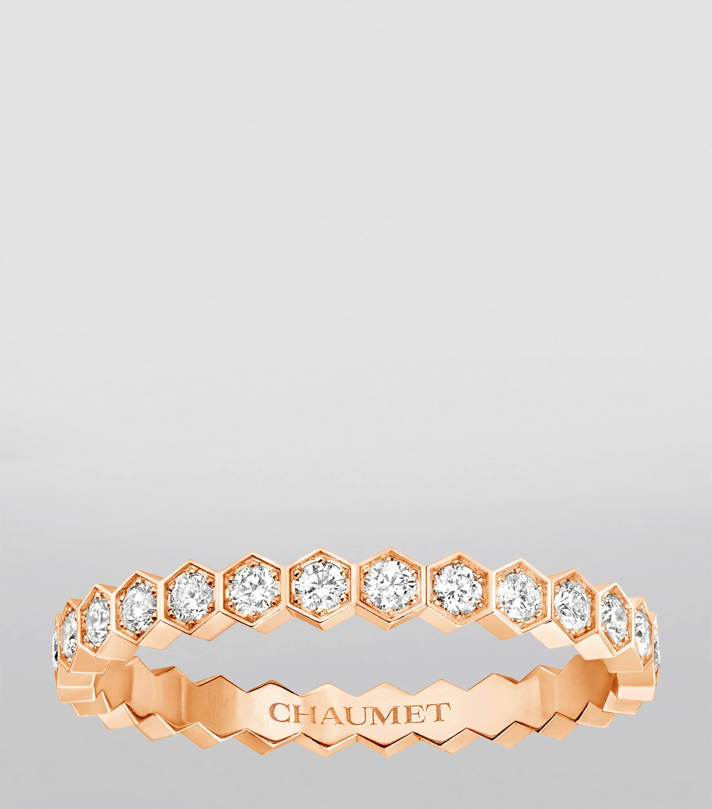 Rose Gold and Diamond Bee de Chaumet Ring PINK GOLD Image 2