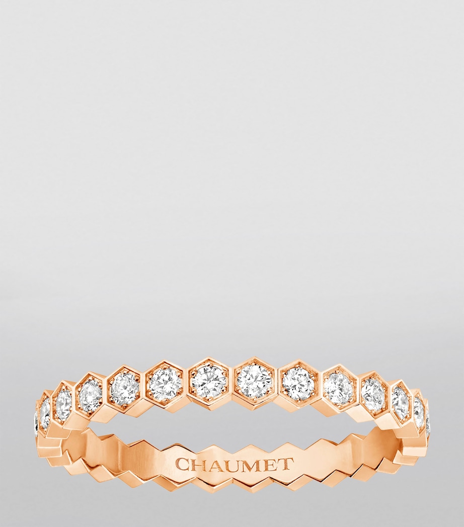 Rose Gold and Diamond Bee de Chaumet Ring PINK GOLD Image 2