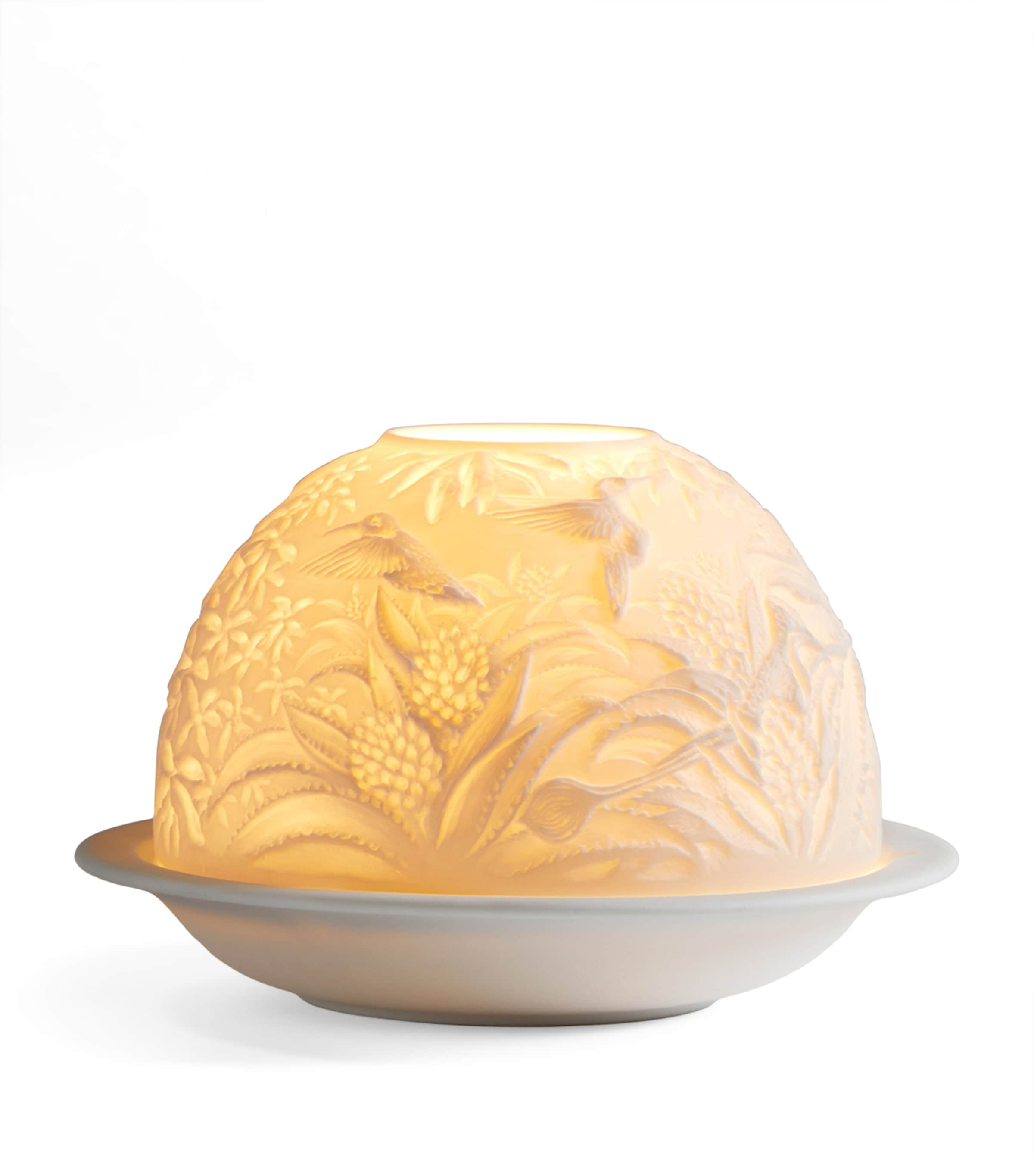 Bernardaud Hummingbirds Led Votivelight In Neutral