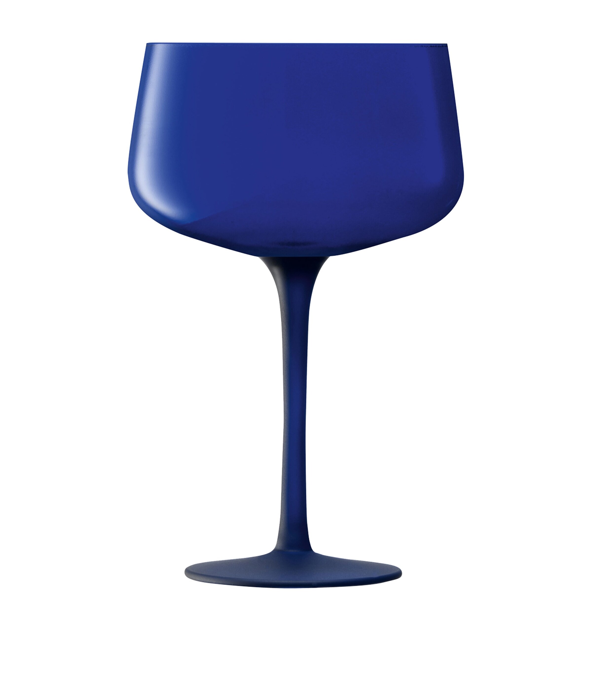 LSA International Set of 2 Arc Contrast Cocktail Glasses (280ml) Blue Image 3