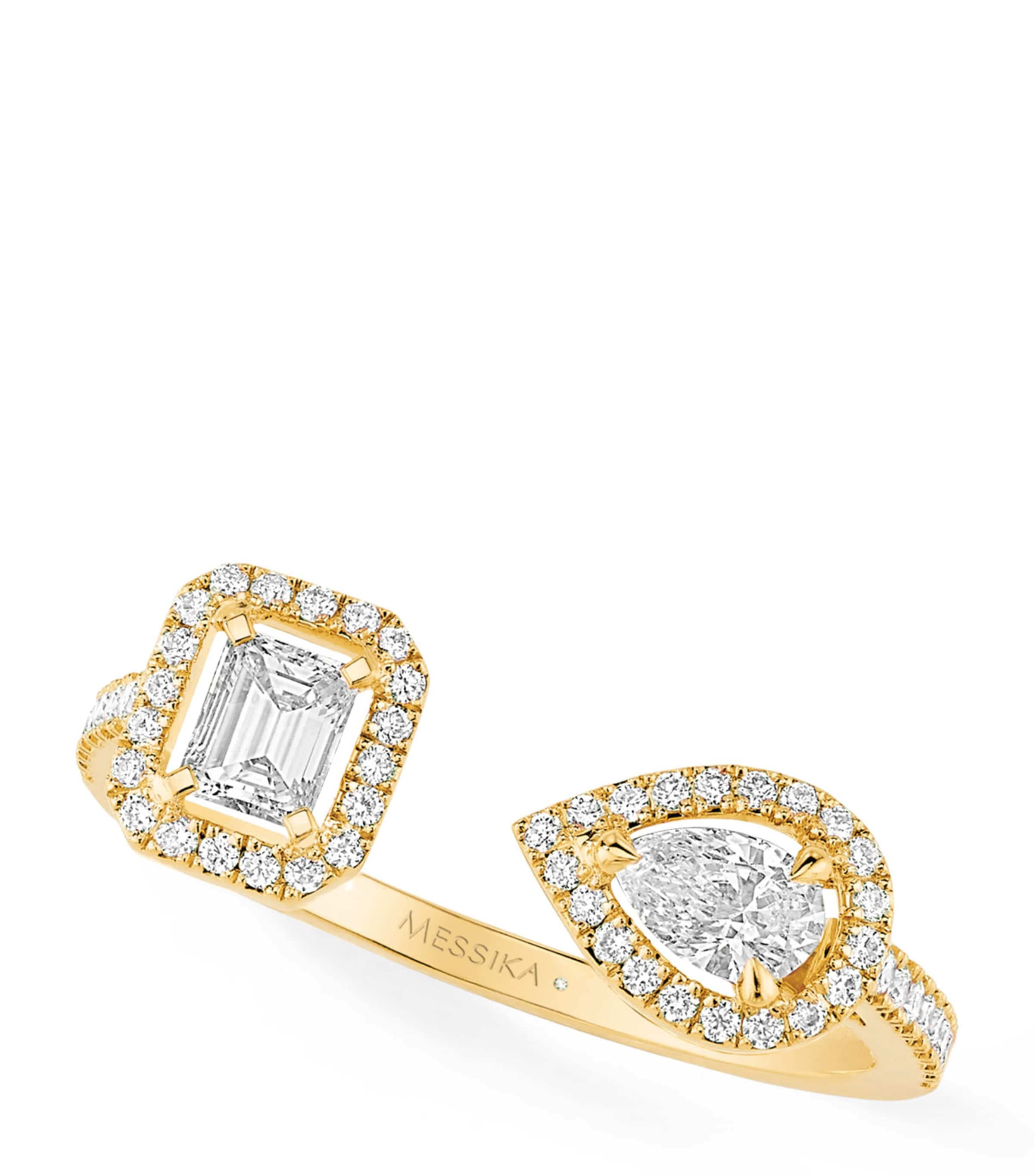 Messika My Twin Yellow Gold and Diamond Ring Yellow Gold Image 1