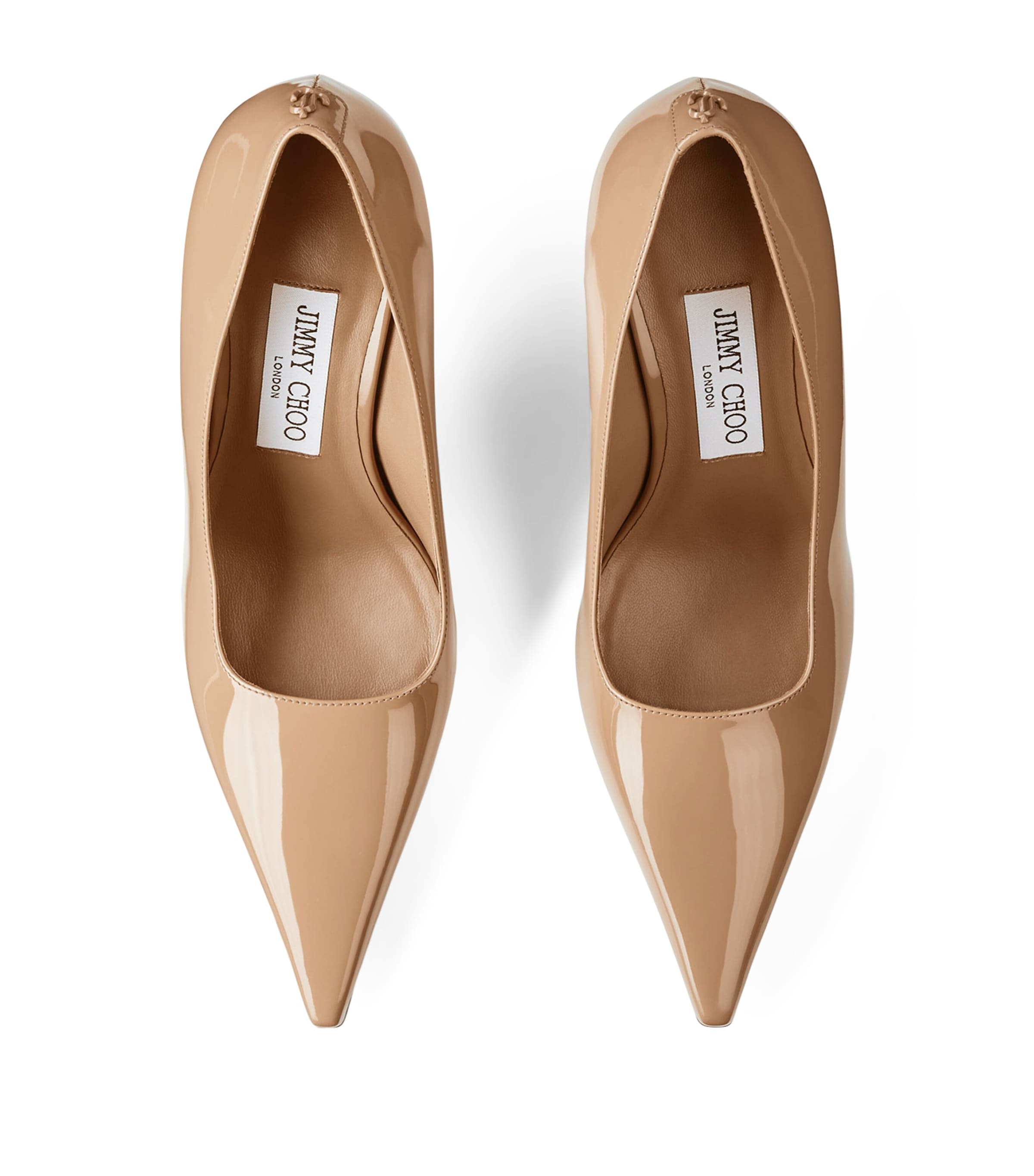 Ixia 95 Patent Leather Pumps BISCUIT Image 3