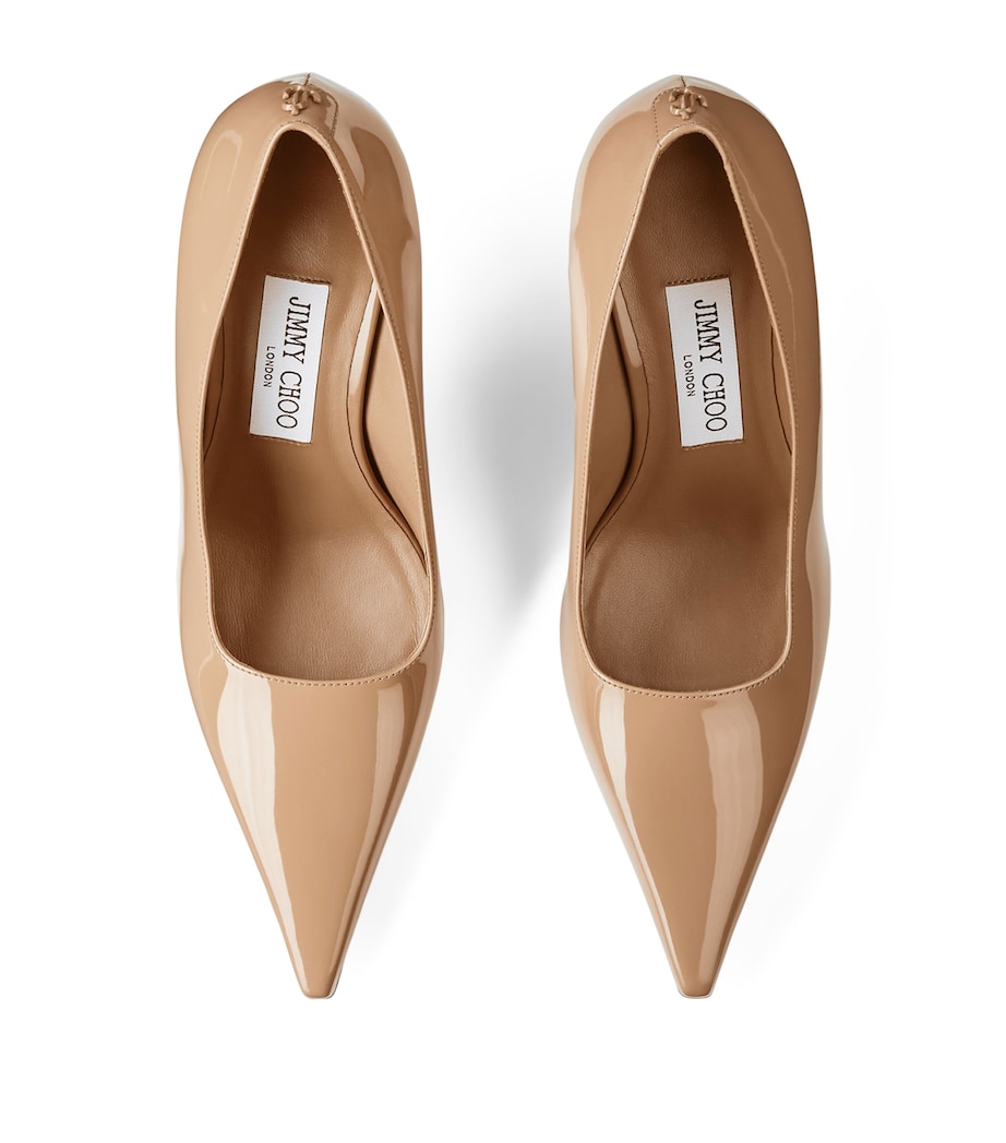 Ixia 95 Patent Leather Pumps BISCUIT Image 3