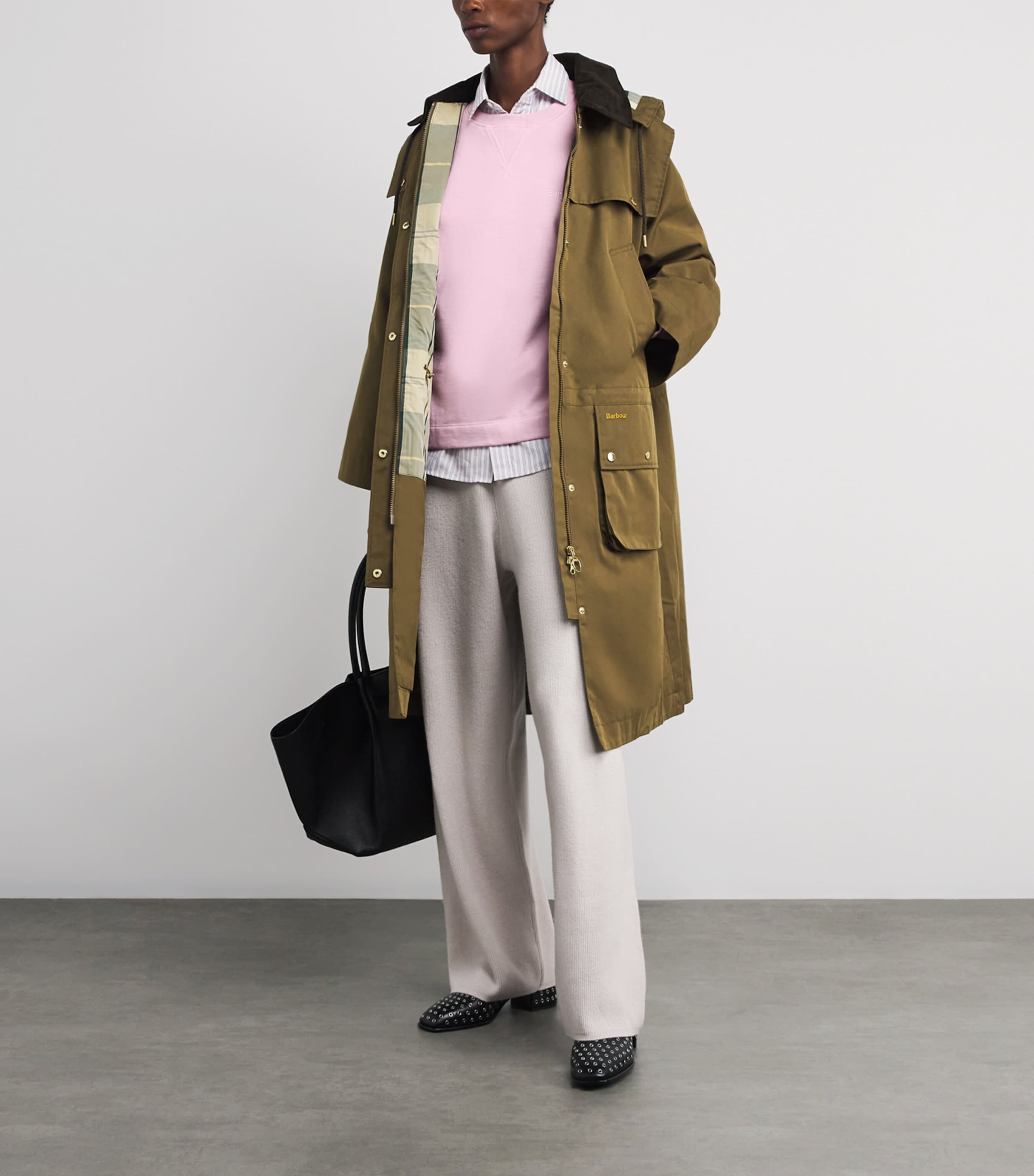 Cotton Logo Sweatshirt CHERRY BLOSSOM Image 2