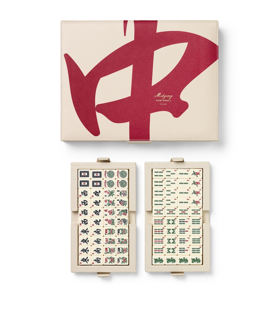 Printworks Reverra Mahjong Set Beige Image 4