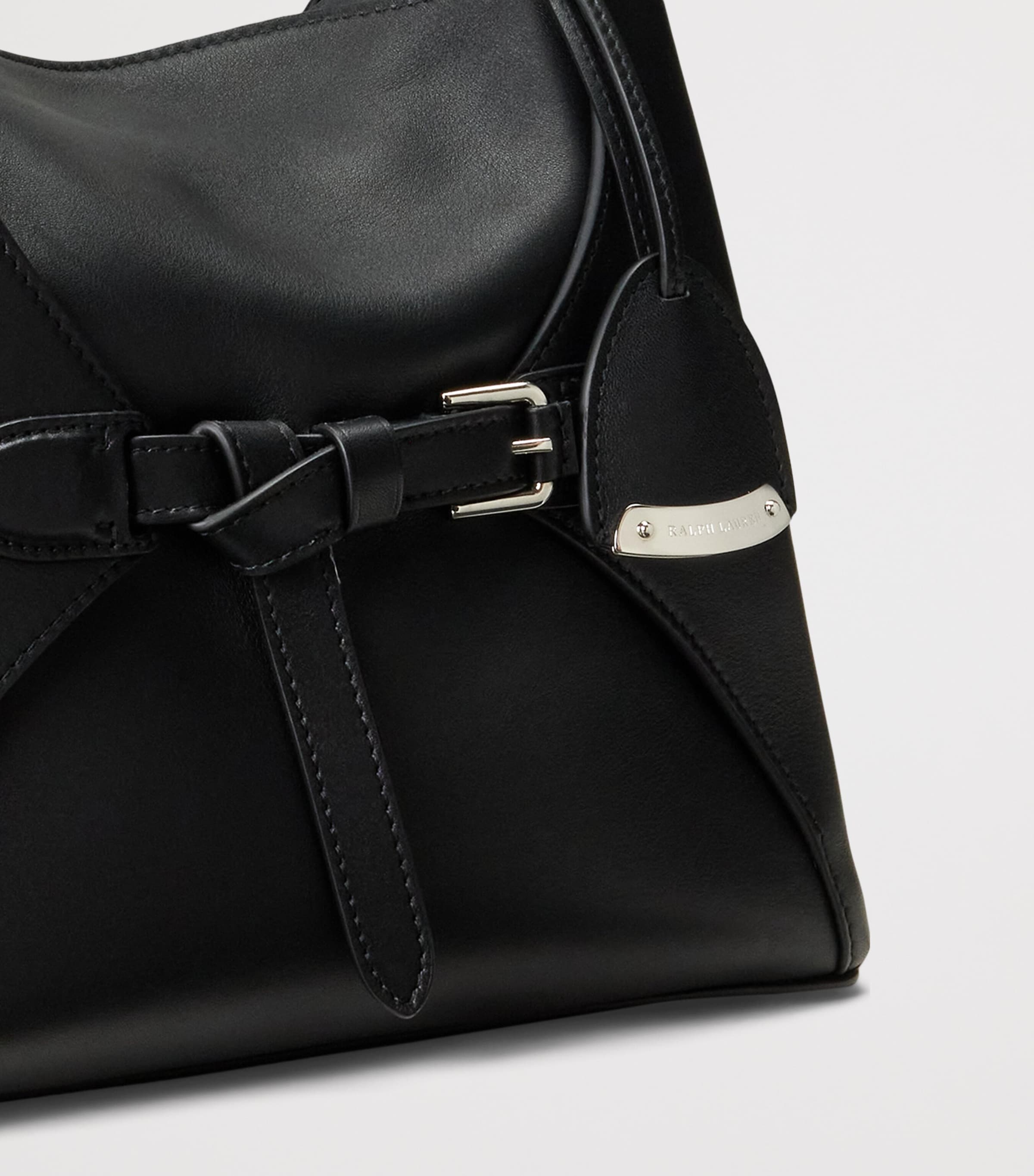 Calfskin The Ralph Top-Handle Bag BLACK Image 5