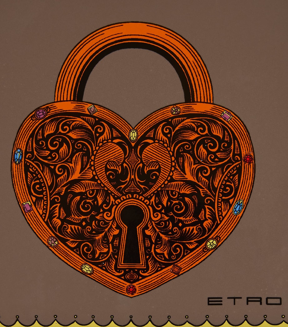 Etro Ceramic Herald Tray (20cm x 20cm) Make Up Colour Image 3