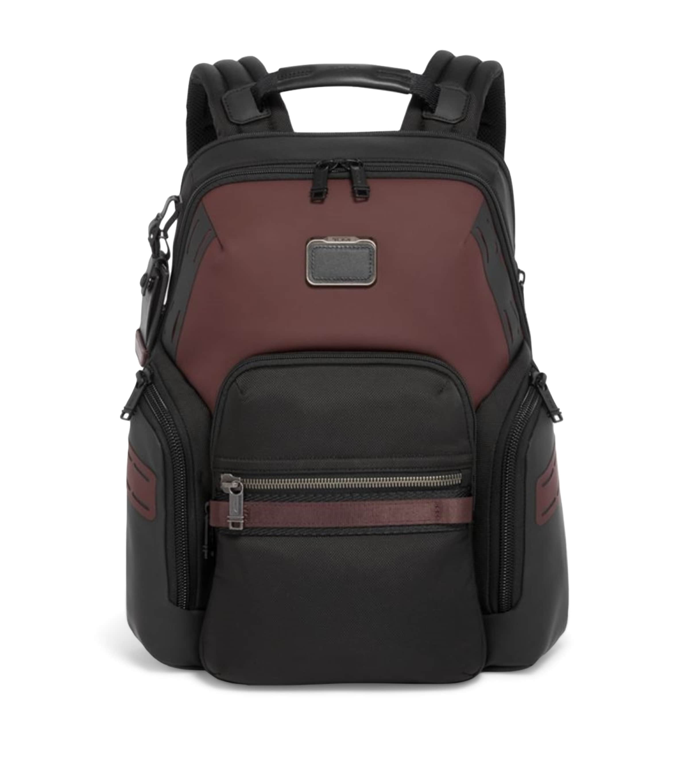 Shop Tumi Alpha Bravo Business Navigation Backpack In Red