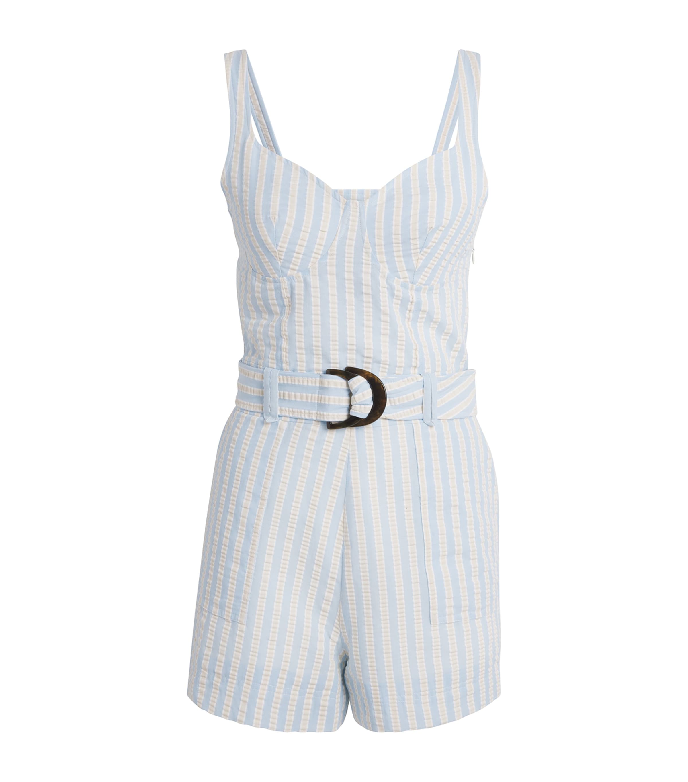 Striped Kai Playsuit HYDRANGEA BLUE SP Image 1