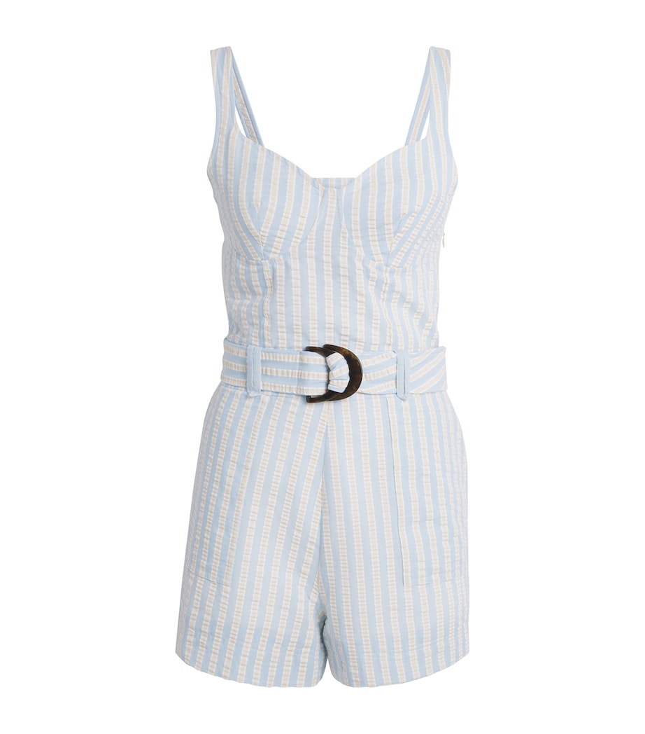 Striped Kai Playsuit HYDRANGEA BLUE SP Image 1