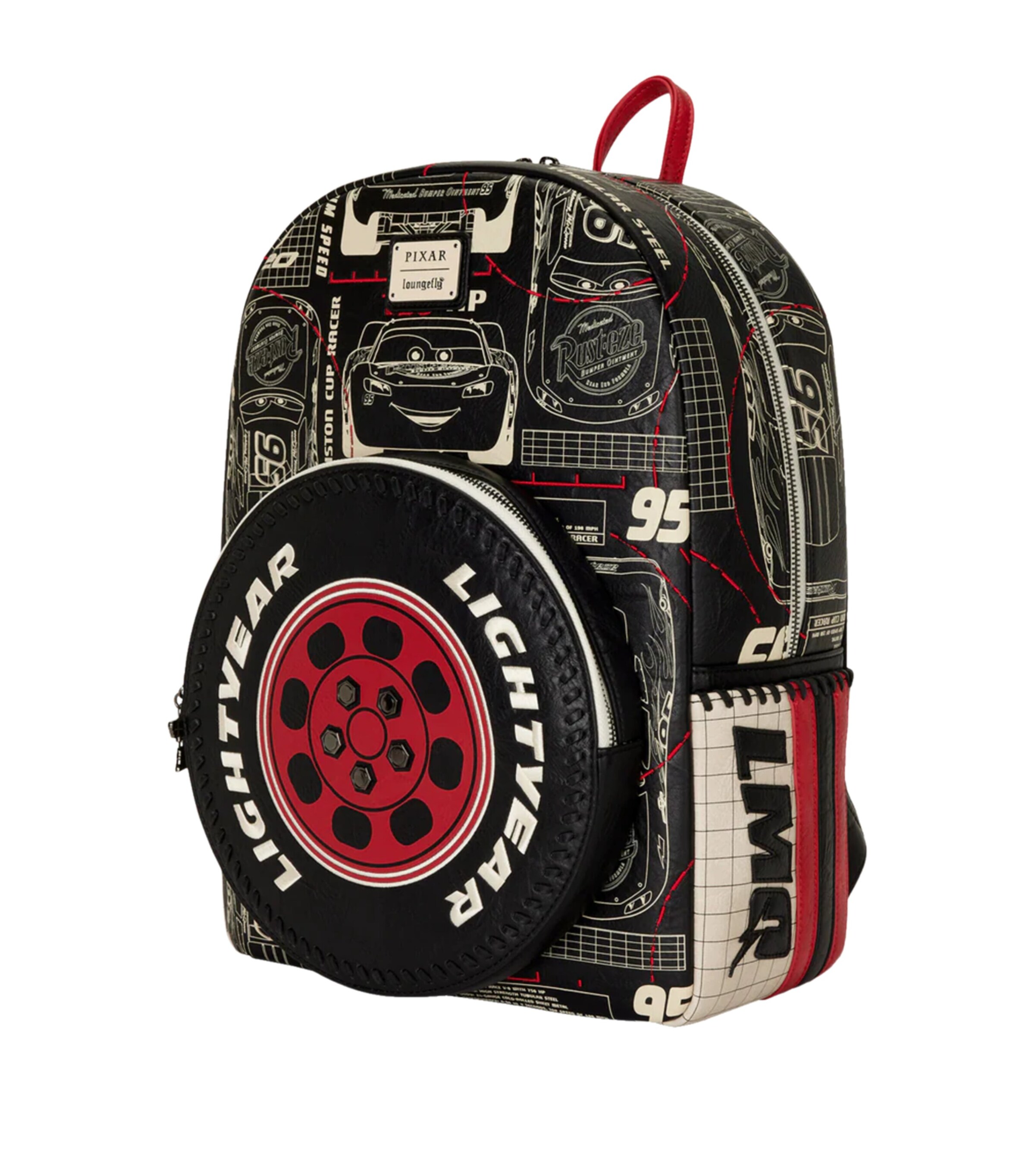 x Loungefly Cars Backpack MULTI Image 2