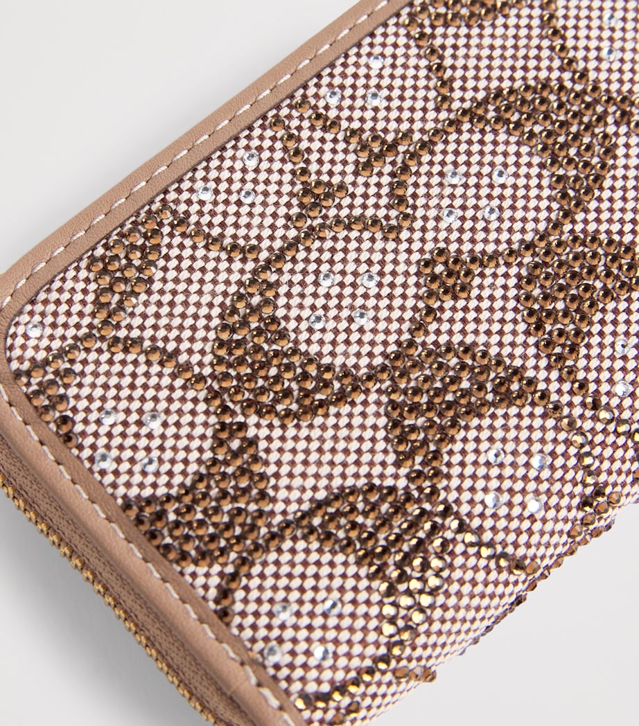 Coach Crystal Jacquard Card Holder Image 4