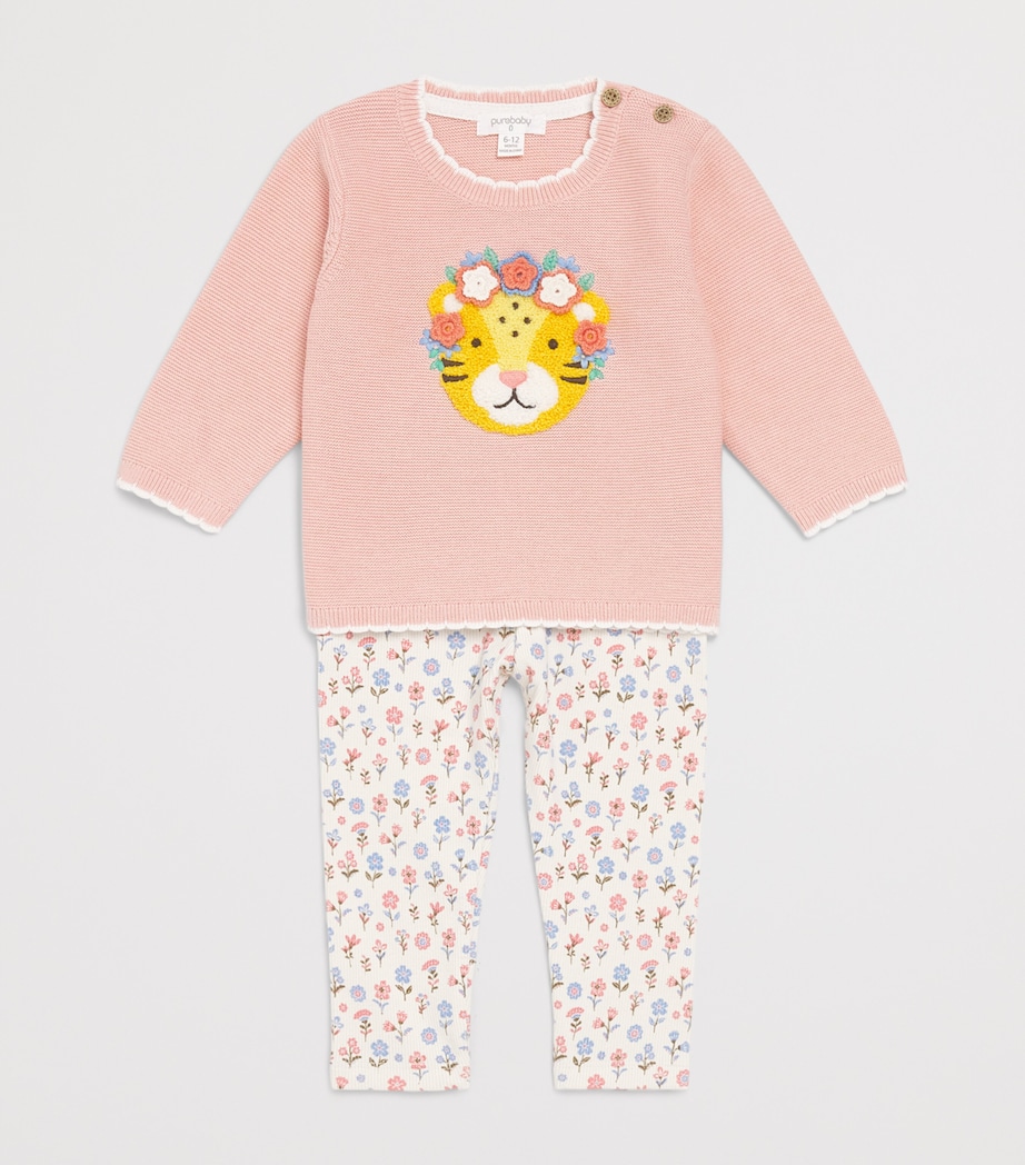 Purebaby Organic Cotton Frida Sweater (0-12 Months) Guvme Image 3