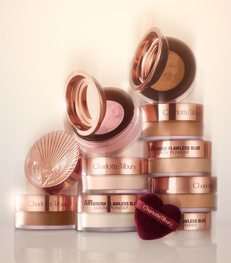 Charlotte Tilbury AIRbrush Flawless Blur Loose Powder Translucent Med/tan Image 5