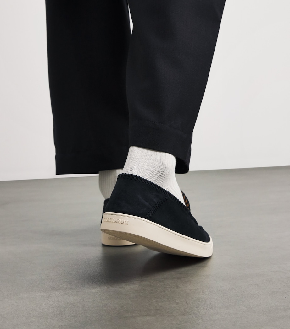 Suede Loafers A561 Image 6