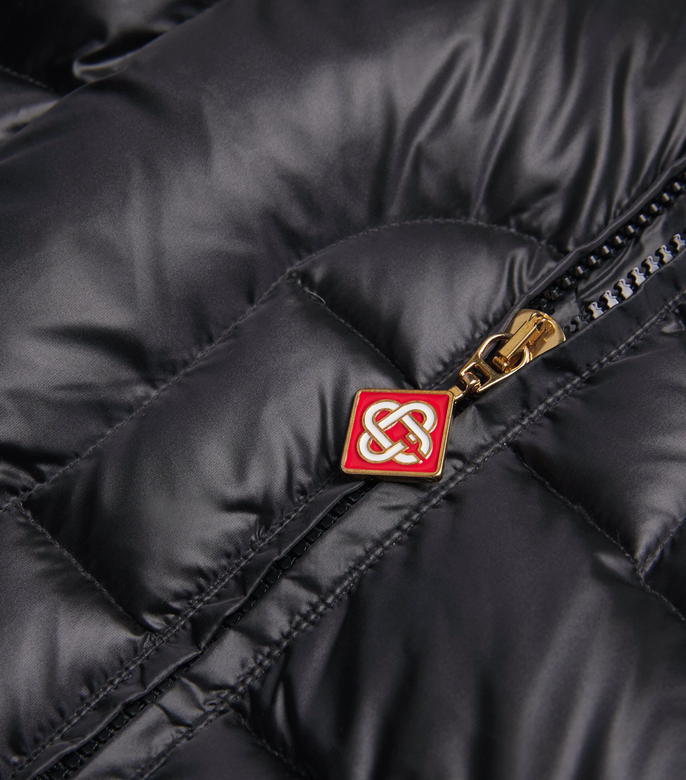 Down Monogram Puffer Jacket BLACK Image 5