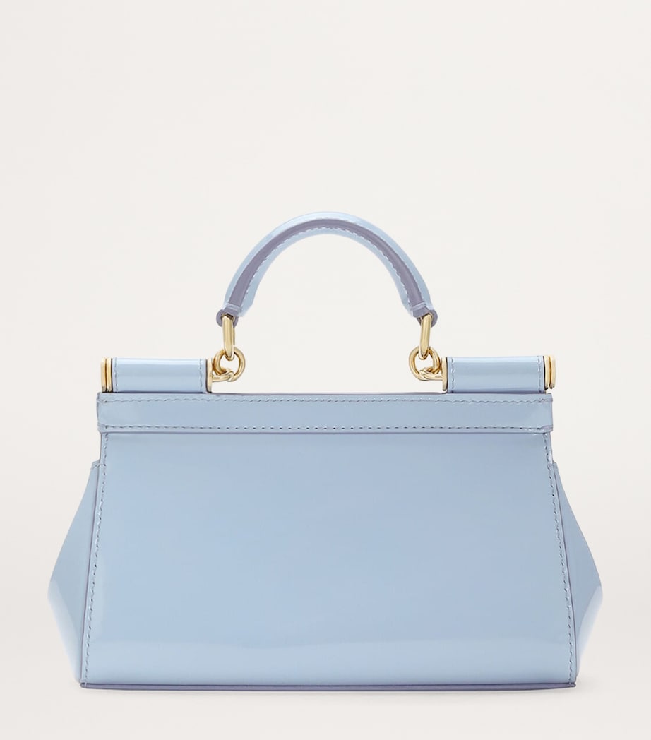 Small Calfskin Sicily Top-Handle Bag 80789-ZUCCHERO Image 3